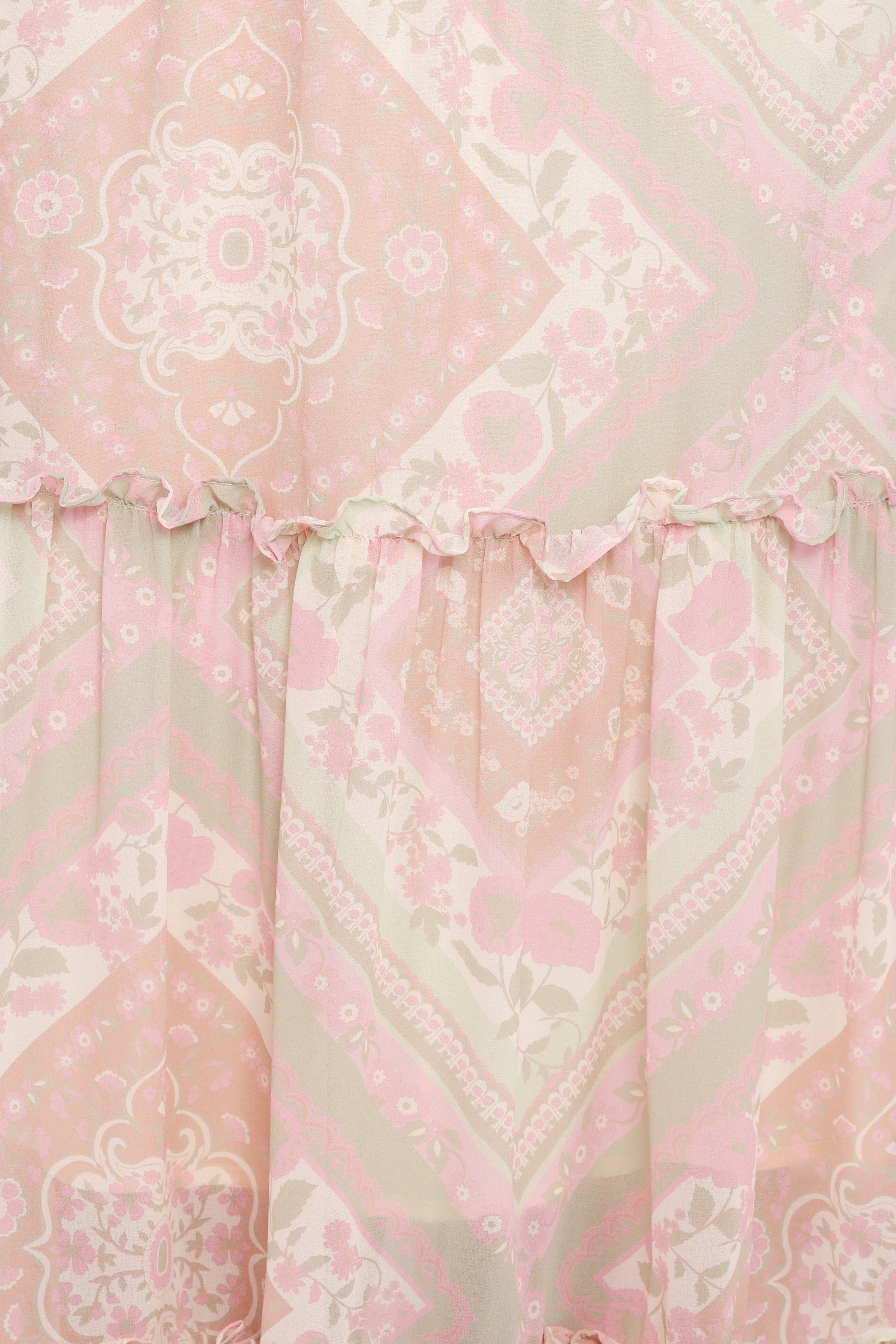 Lovine Maxi Dress - Sage Paisley