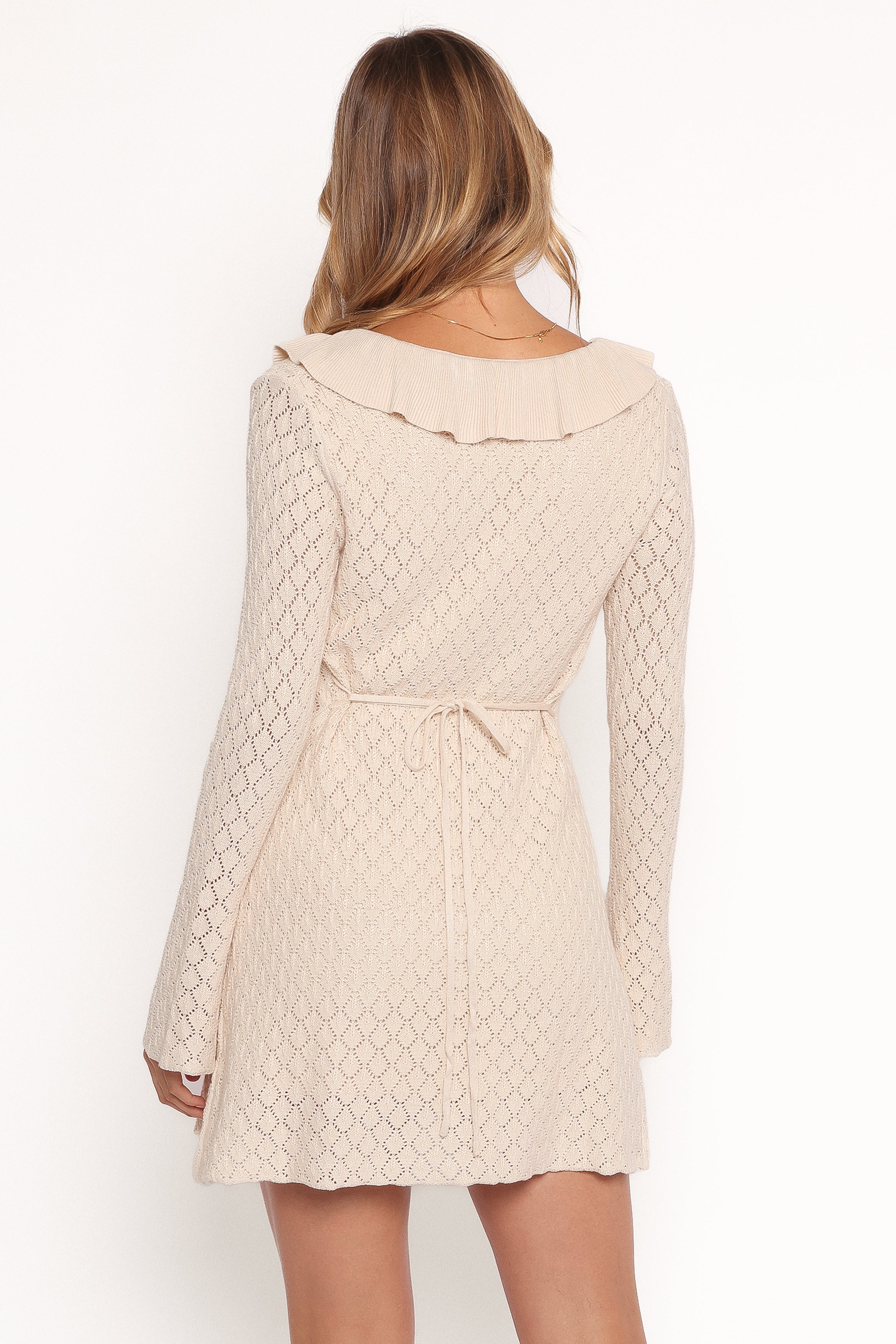 Lucilla Mini Dress - Beige