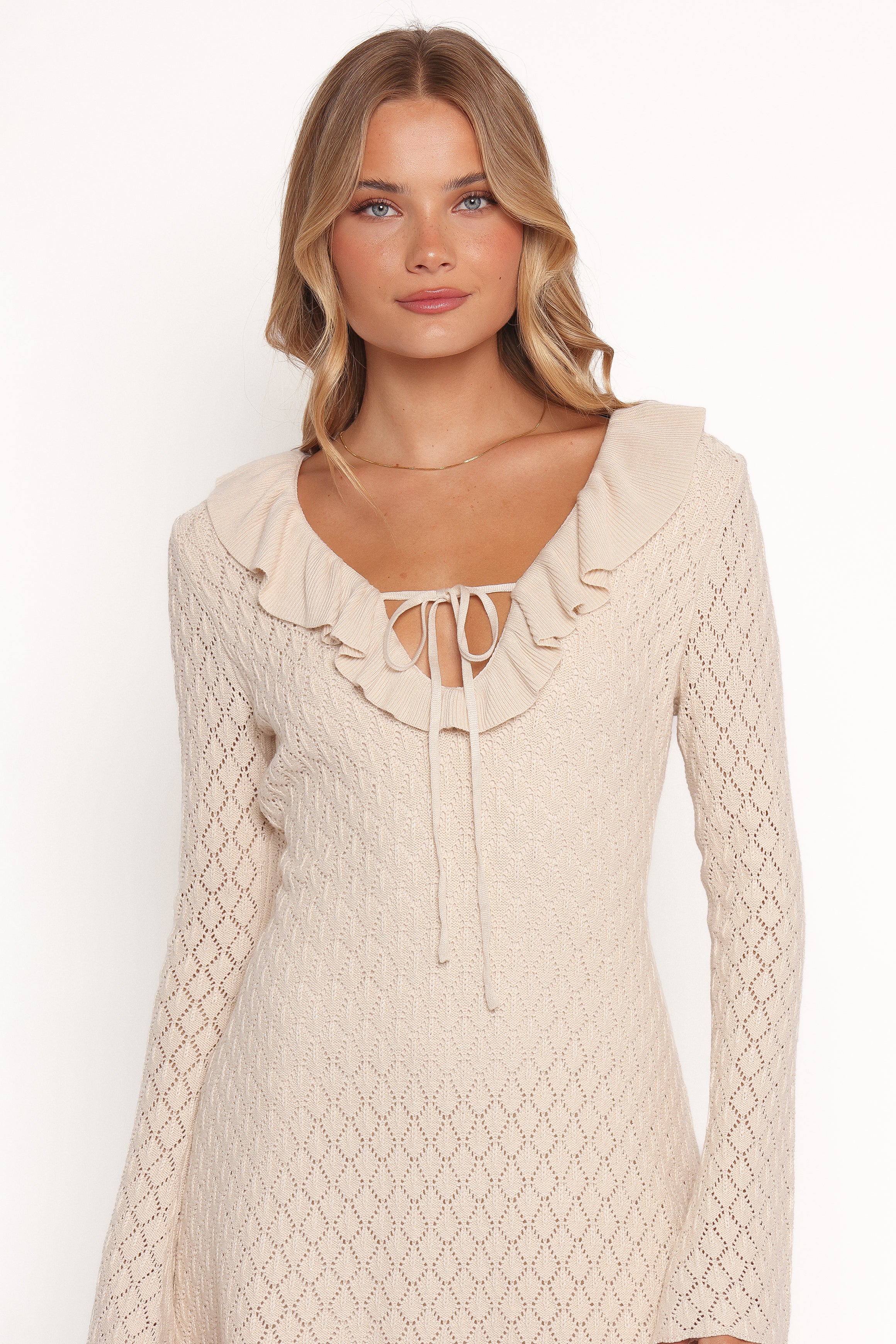 Lucilla Mini Dress - Beige