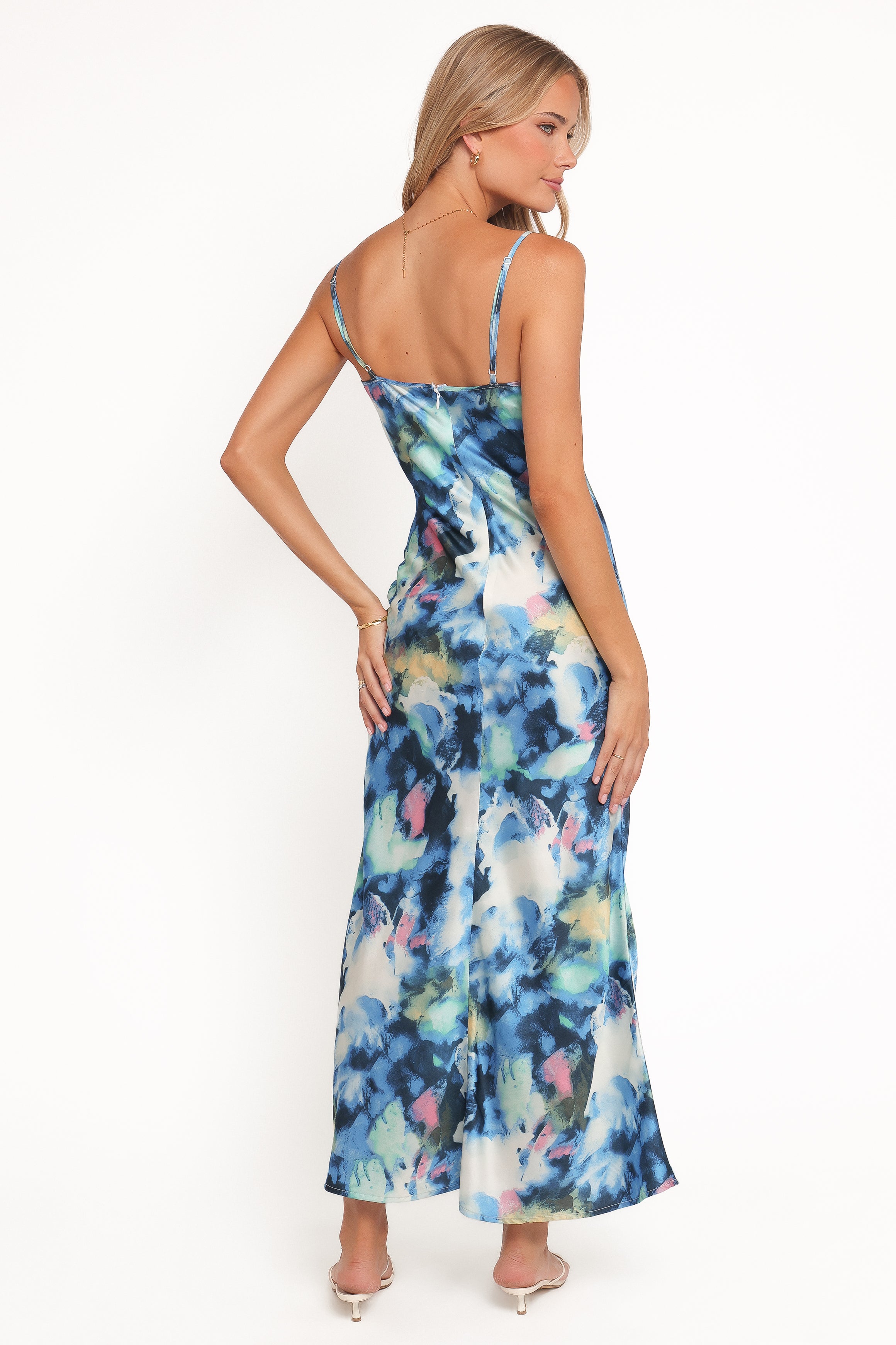 Lyselle Maxi Dress - Blue Print