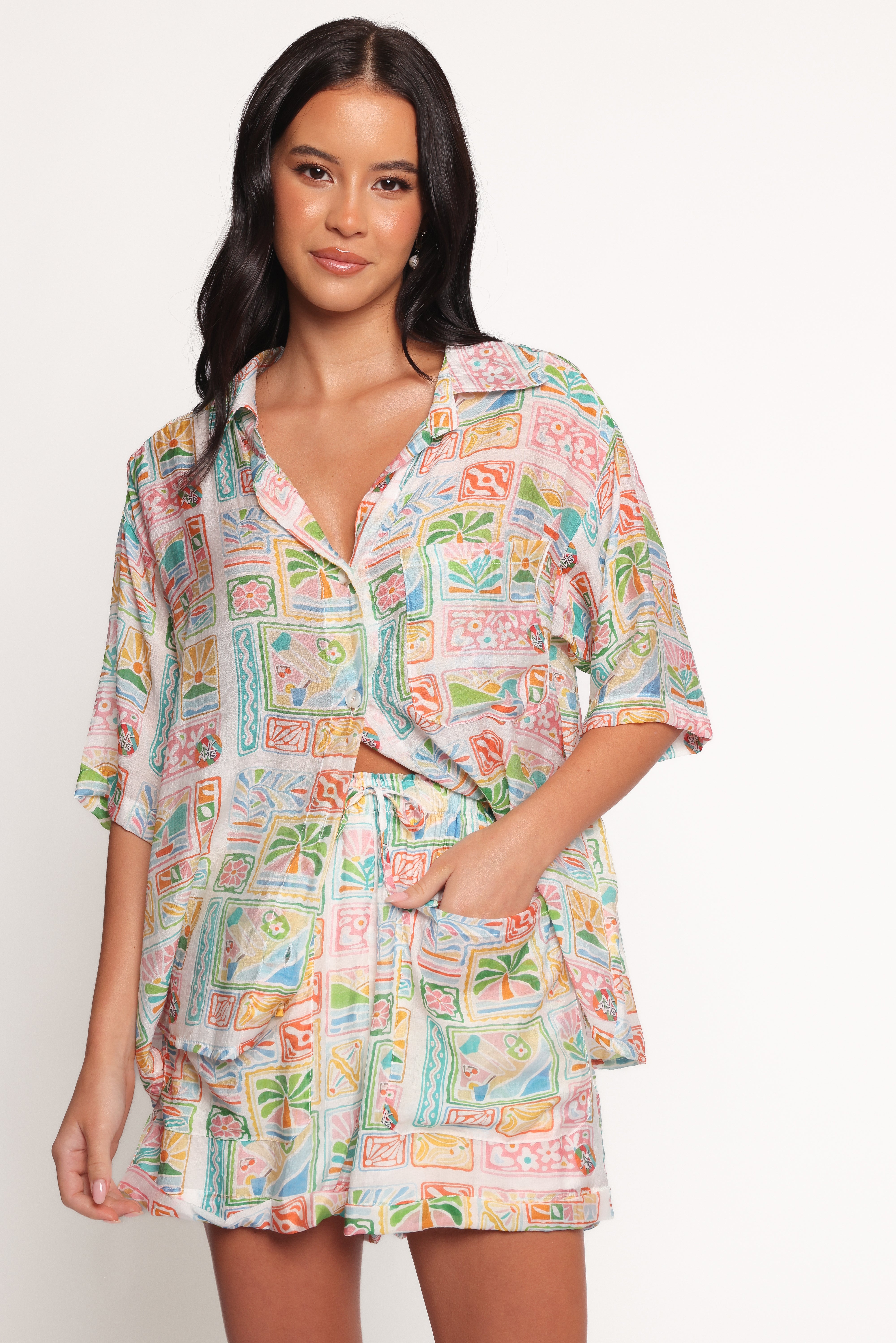 Mahlee Short Set - Multi