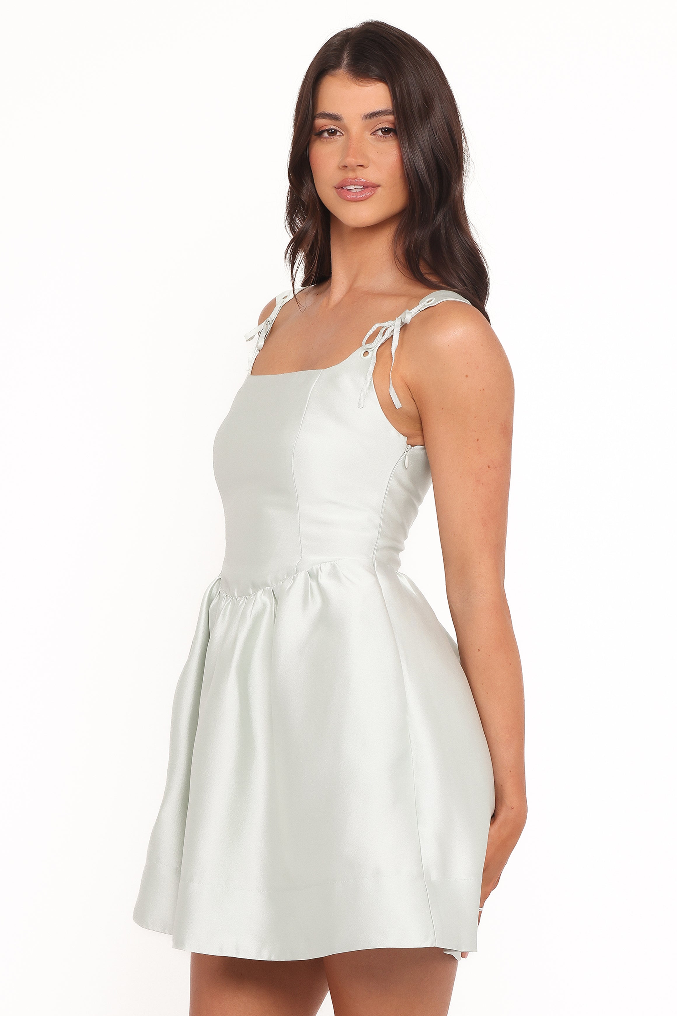 Marcelline Mini Dress - Mint Green