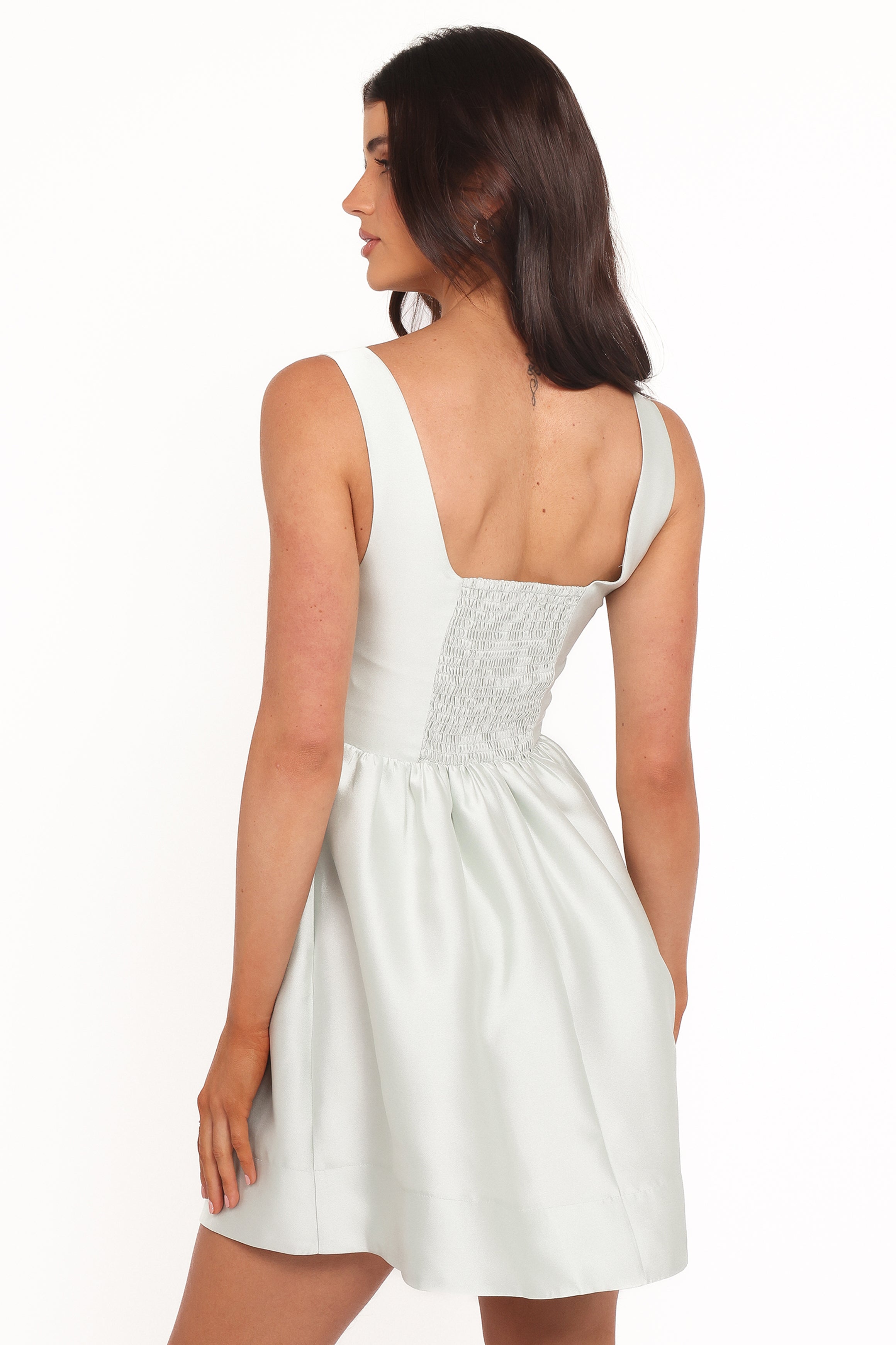 Marcelline Mini Dress - Mint Green