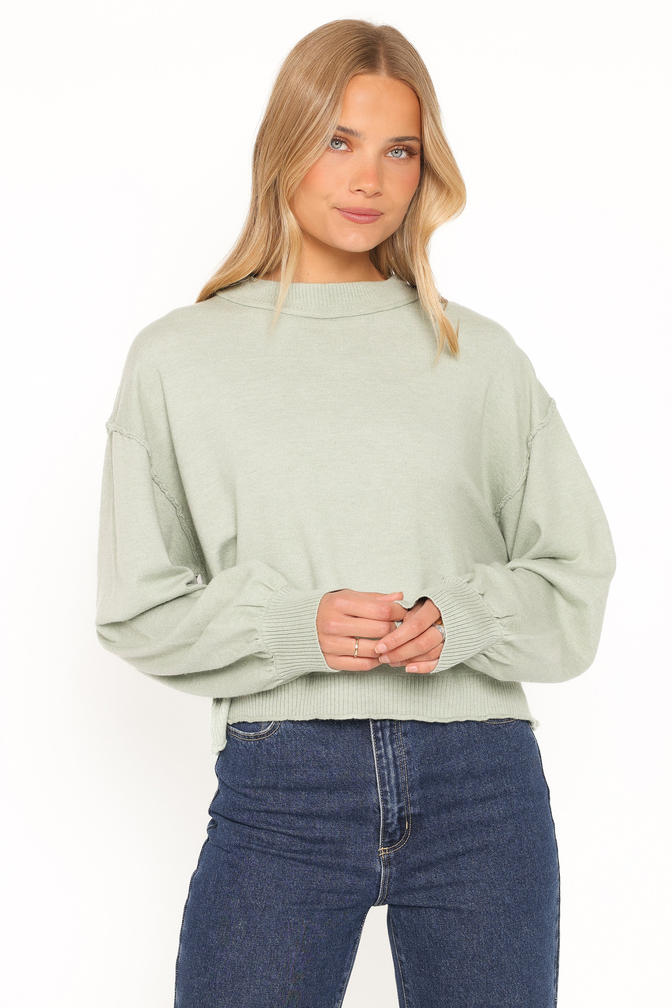 Marcia Sweater - Green Matcha