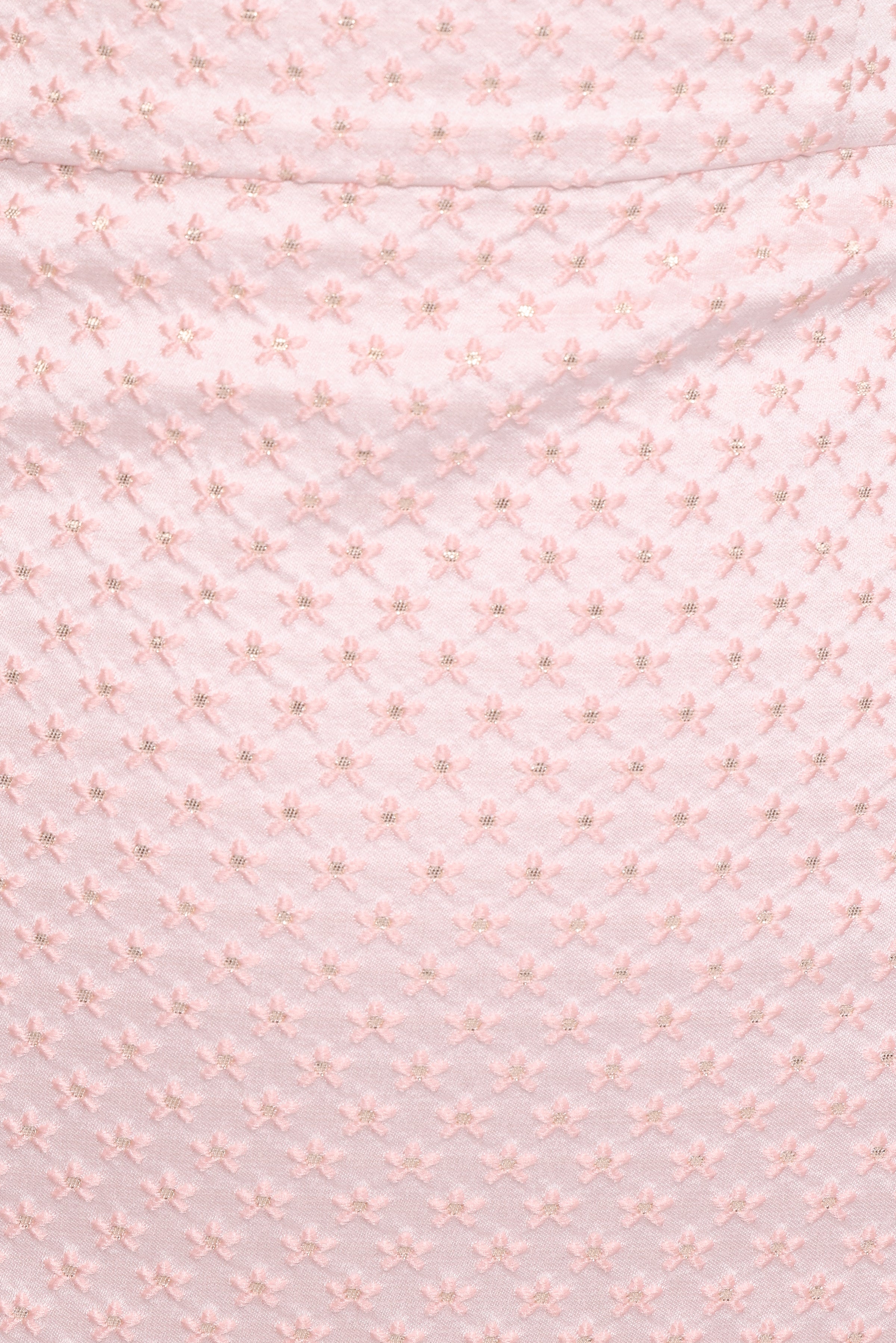 Marlene Mini Dress - Pink Rose Brocade