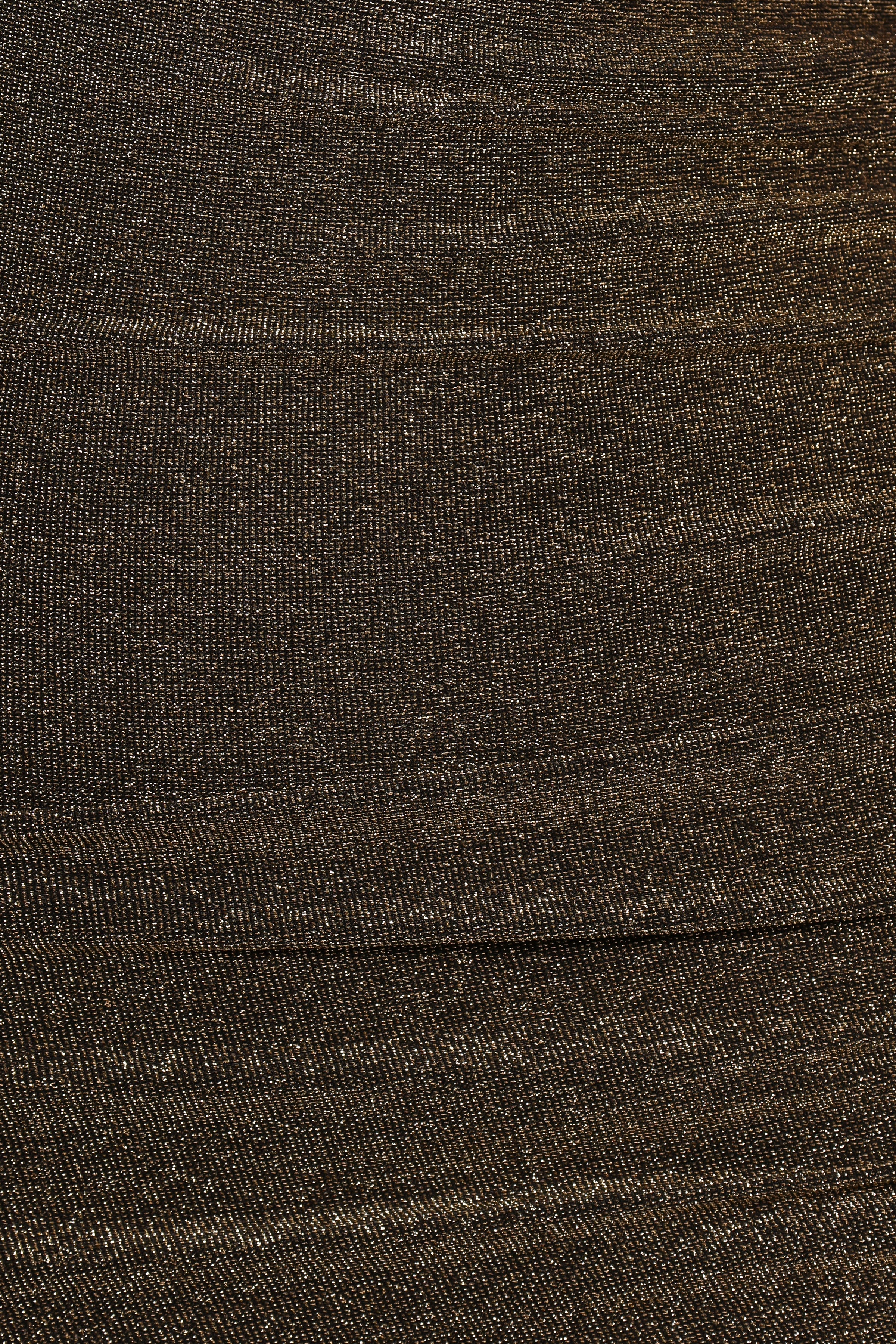 Mel Midi Dress - Black/Light Gold