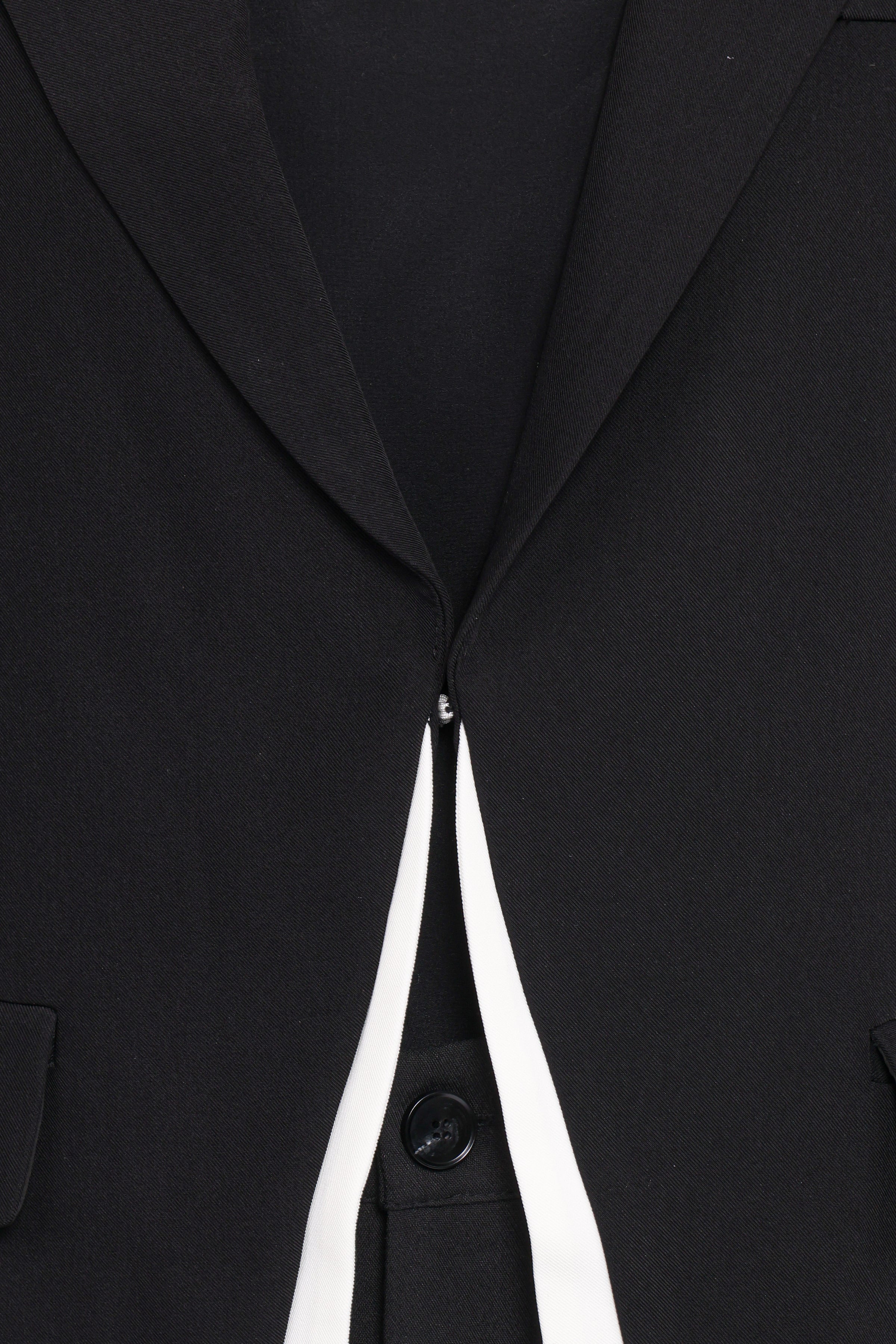 Melissa Layered Blazer - Black