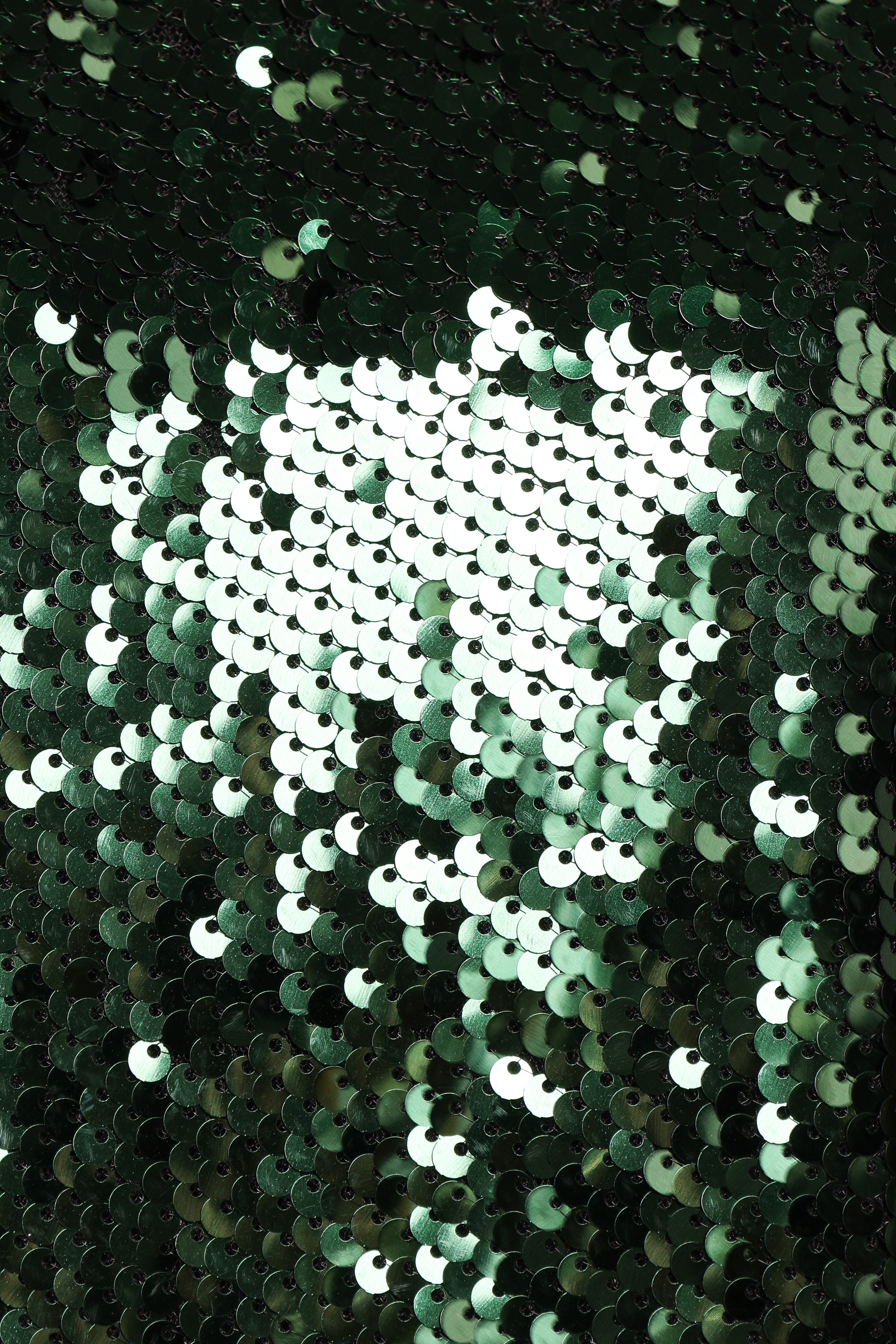 Miah Sequin Top - Emerald