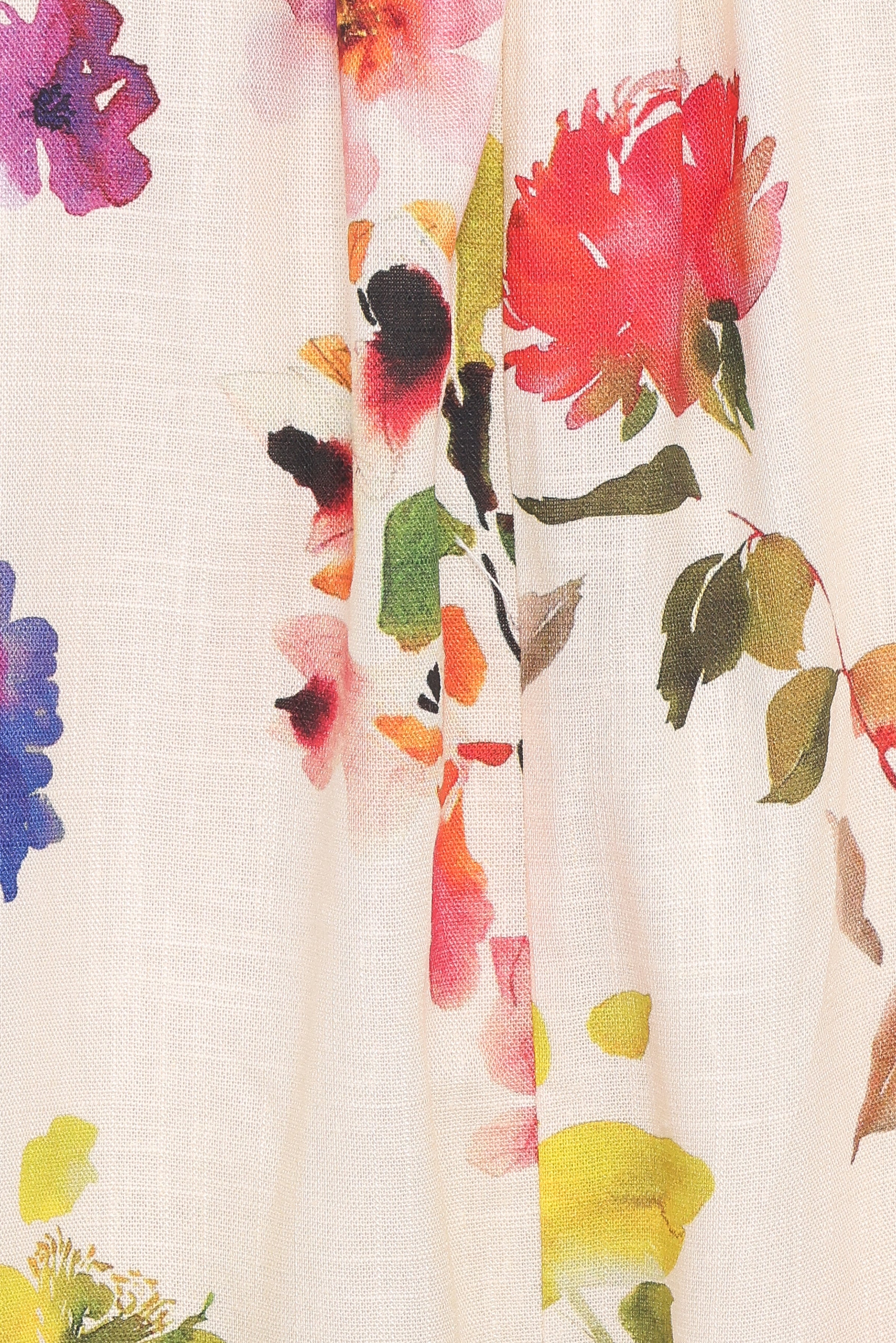 Mirella Tie Neck Playsuit - Multi