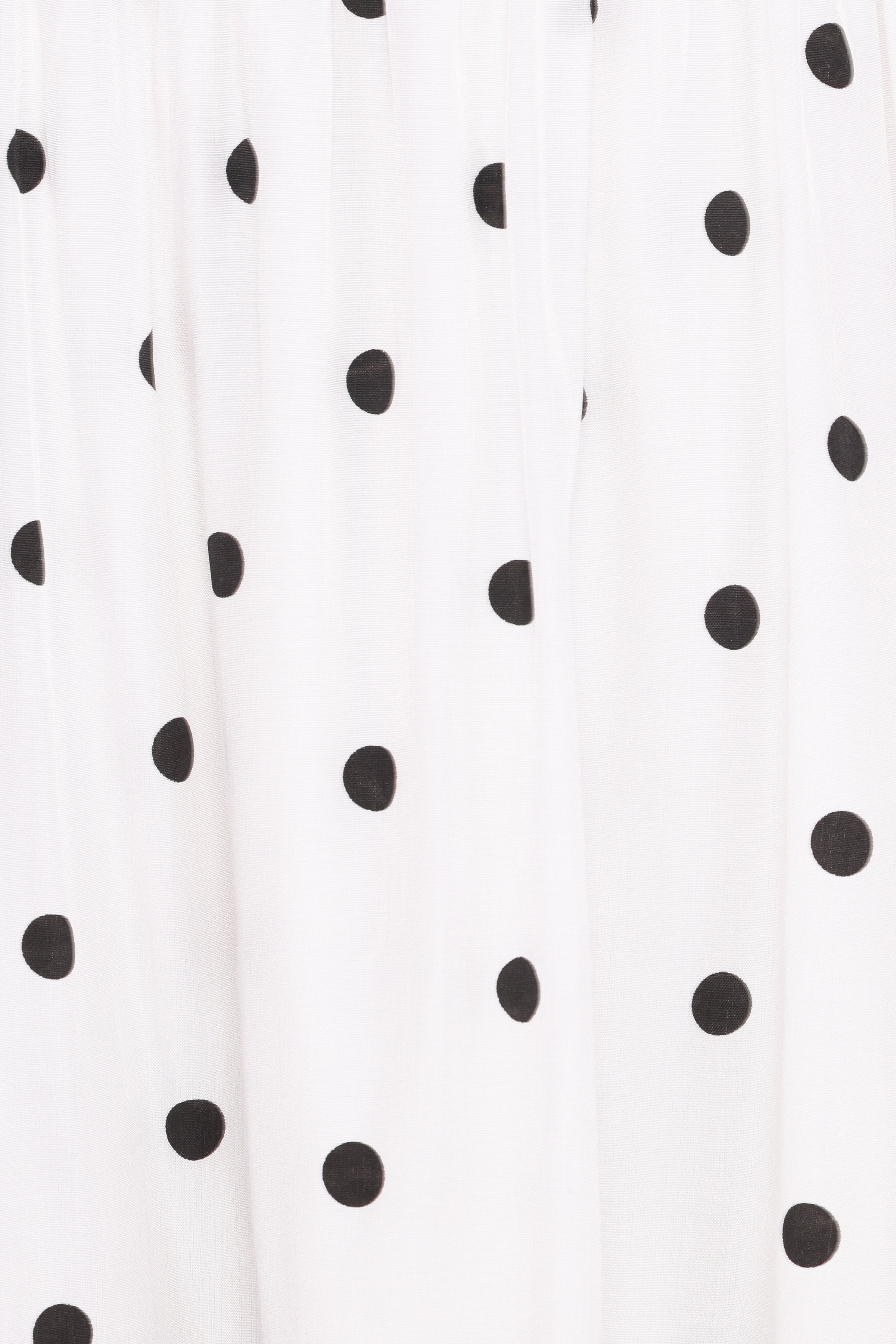 Mona Mini Dress - Black Polka