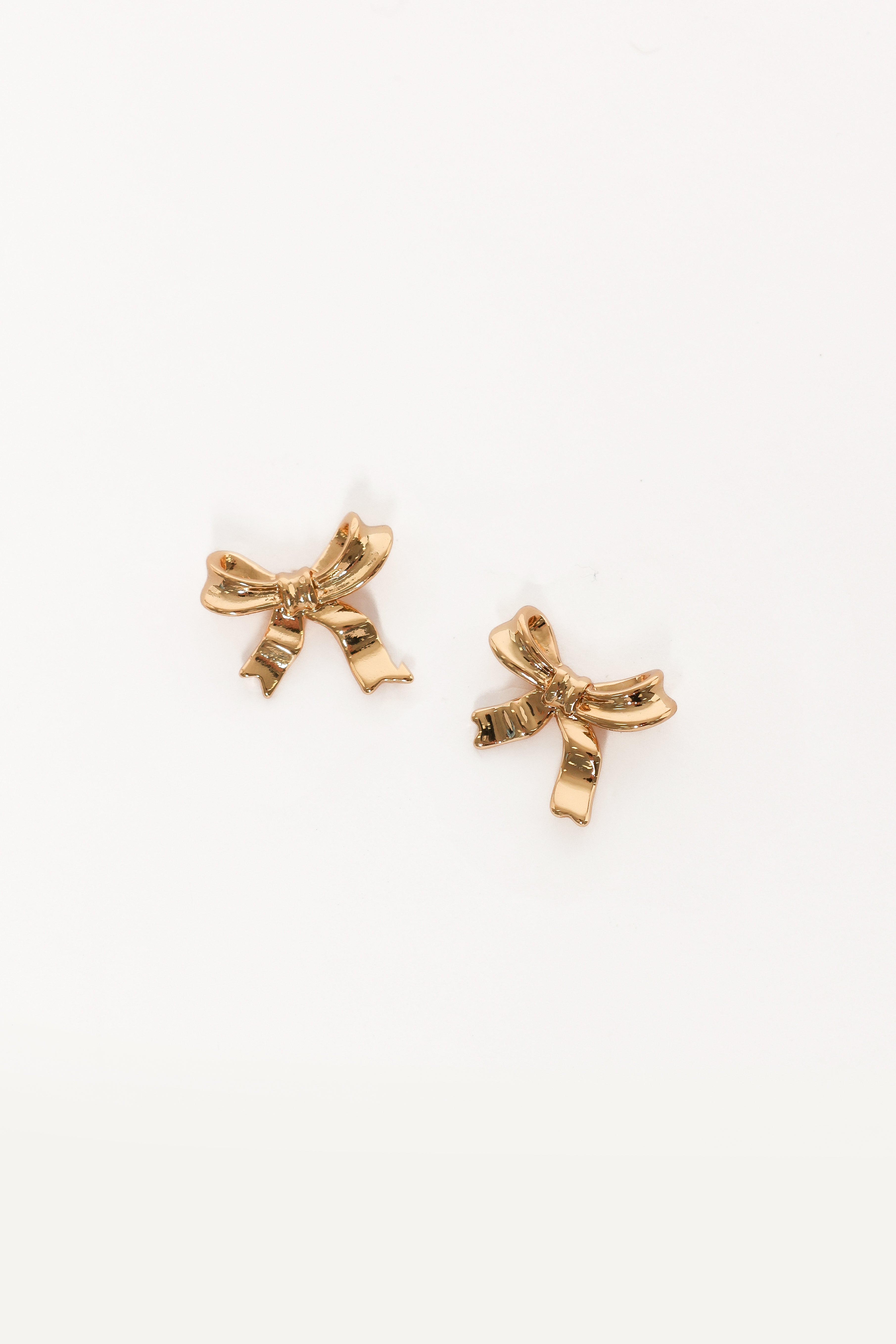 Myra Bow Earrings - Gold