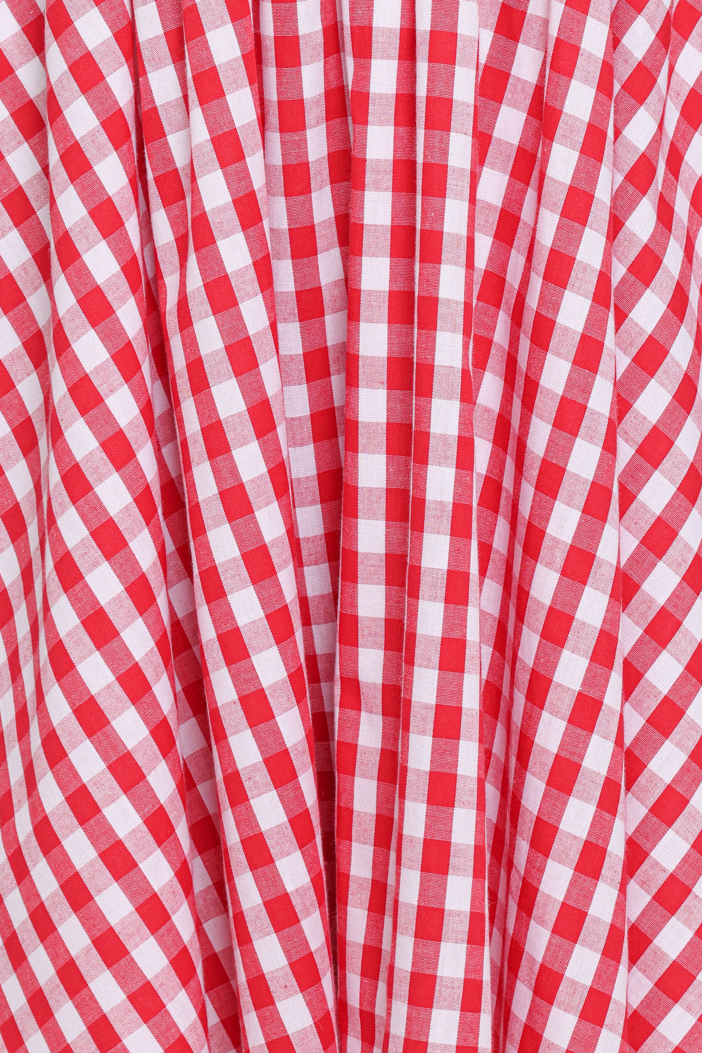 Naima Mini Dress - Red Gingham