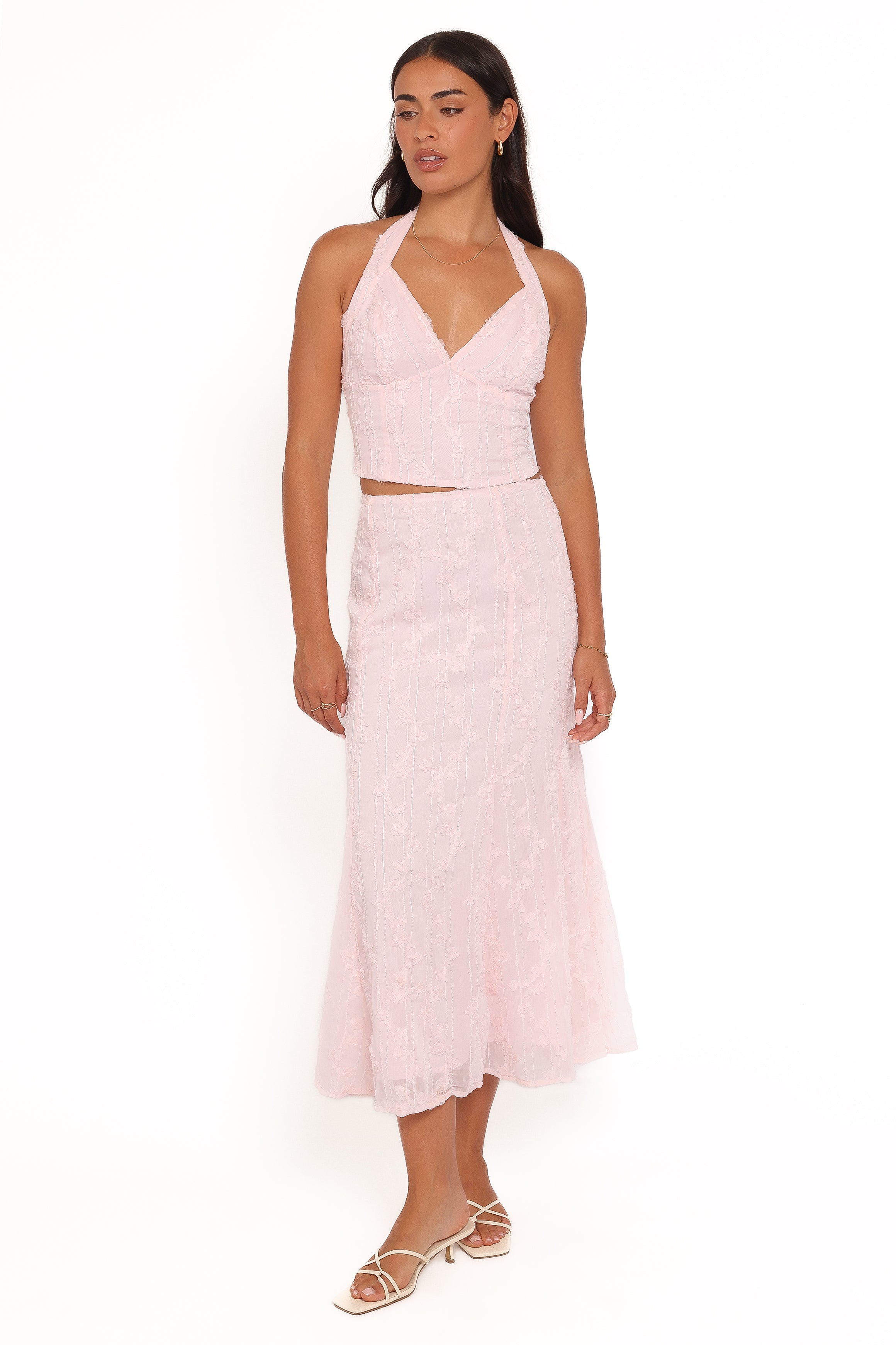 Thalia Skirt Set - Pink