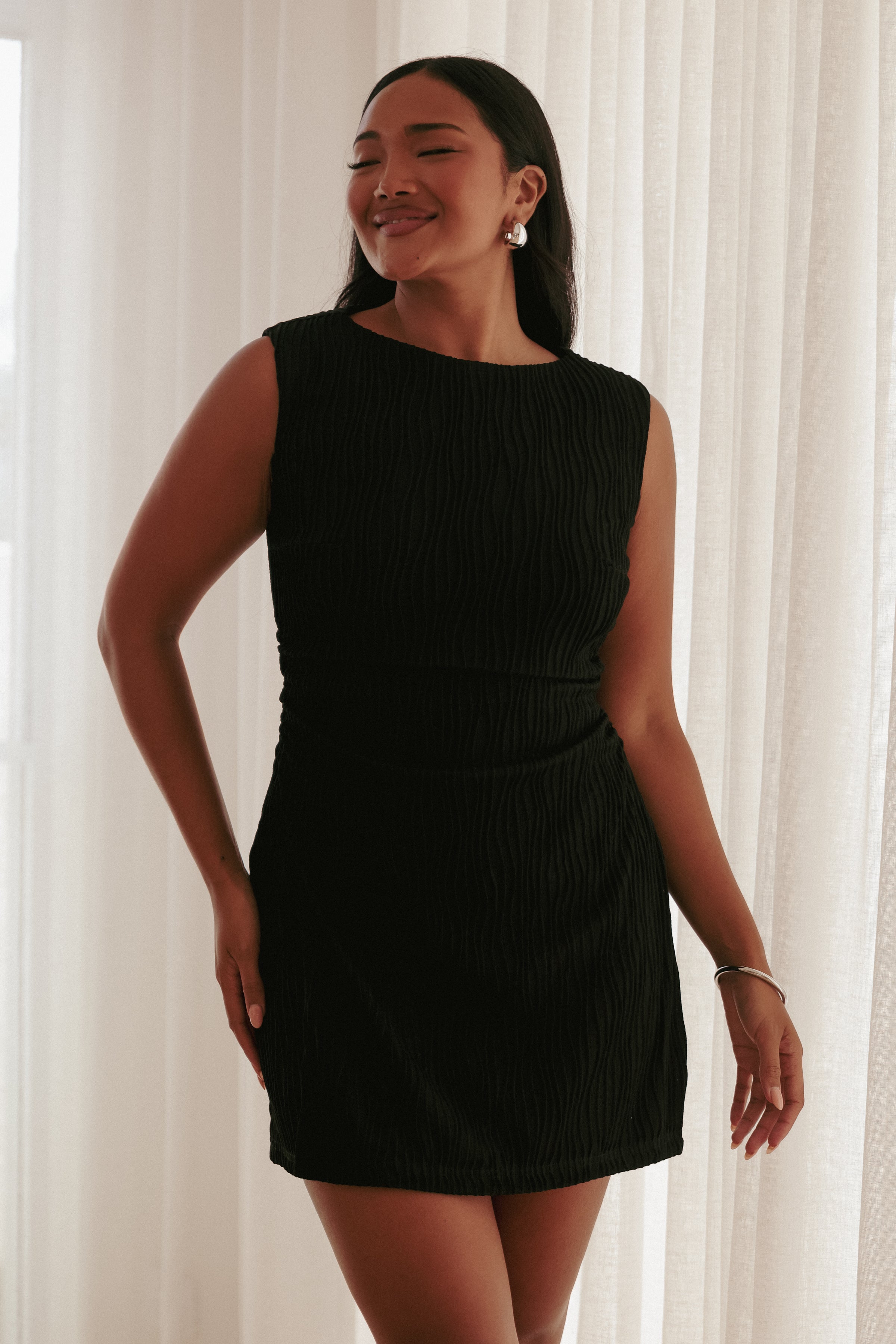 Nikita Mini Dress - Black