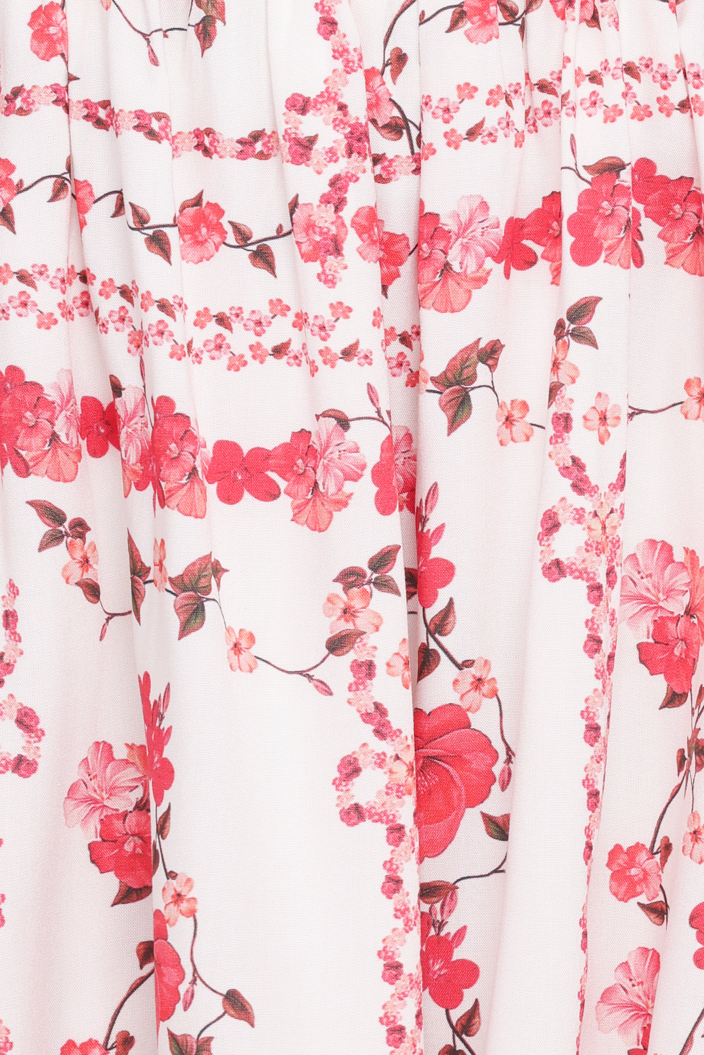 Noelia Playsuit - Red Rose