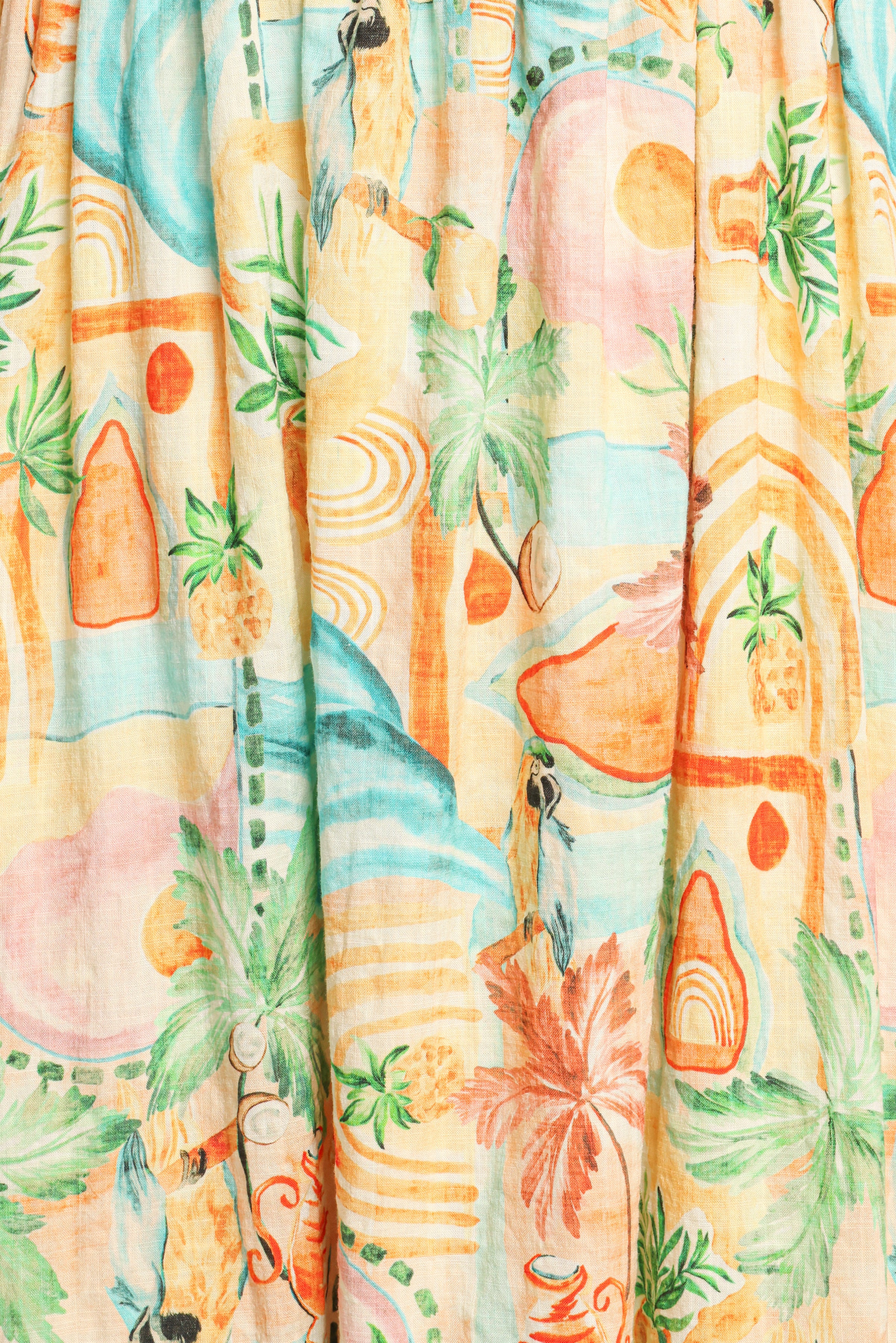 Odessa Maxi Dress - Golden Palm