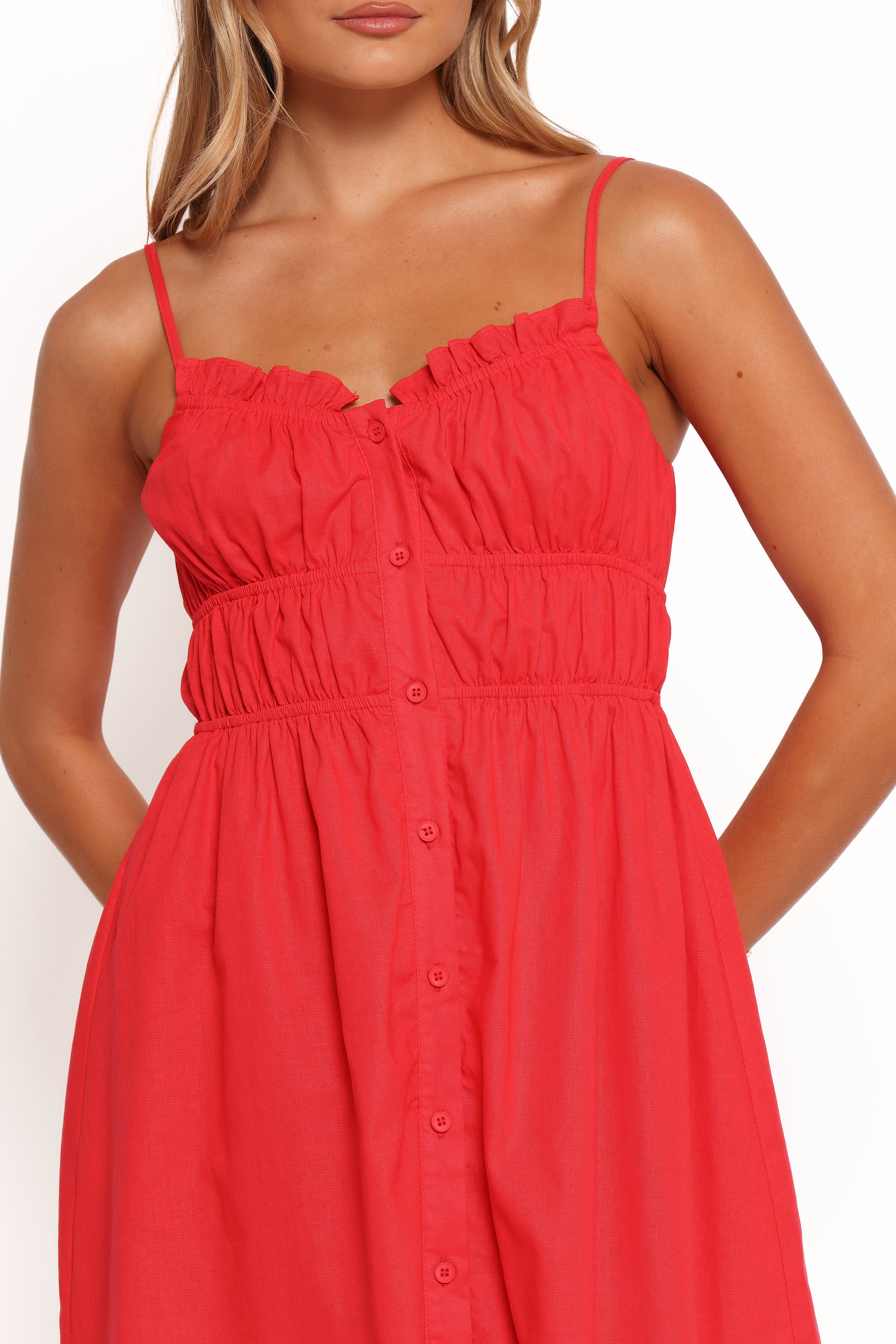 Olivia Mini Dress - Red