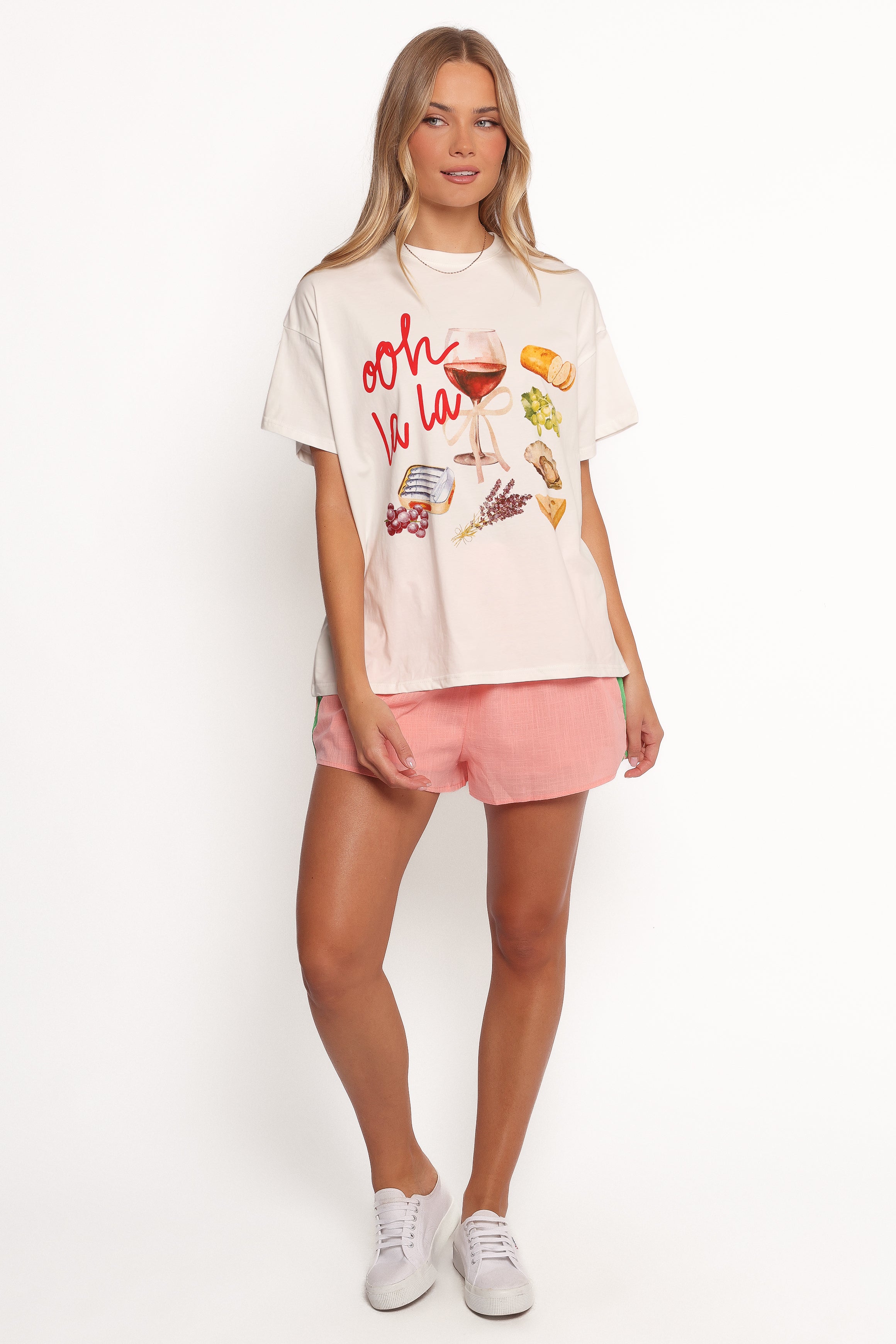 Ooh La La Short Set - Multi Pink