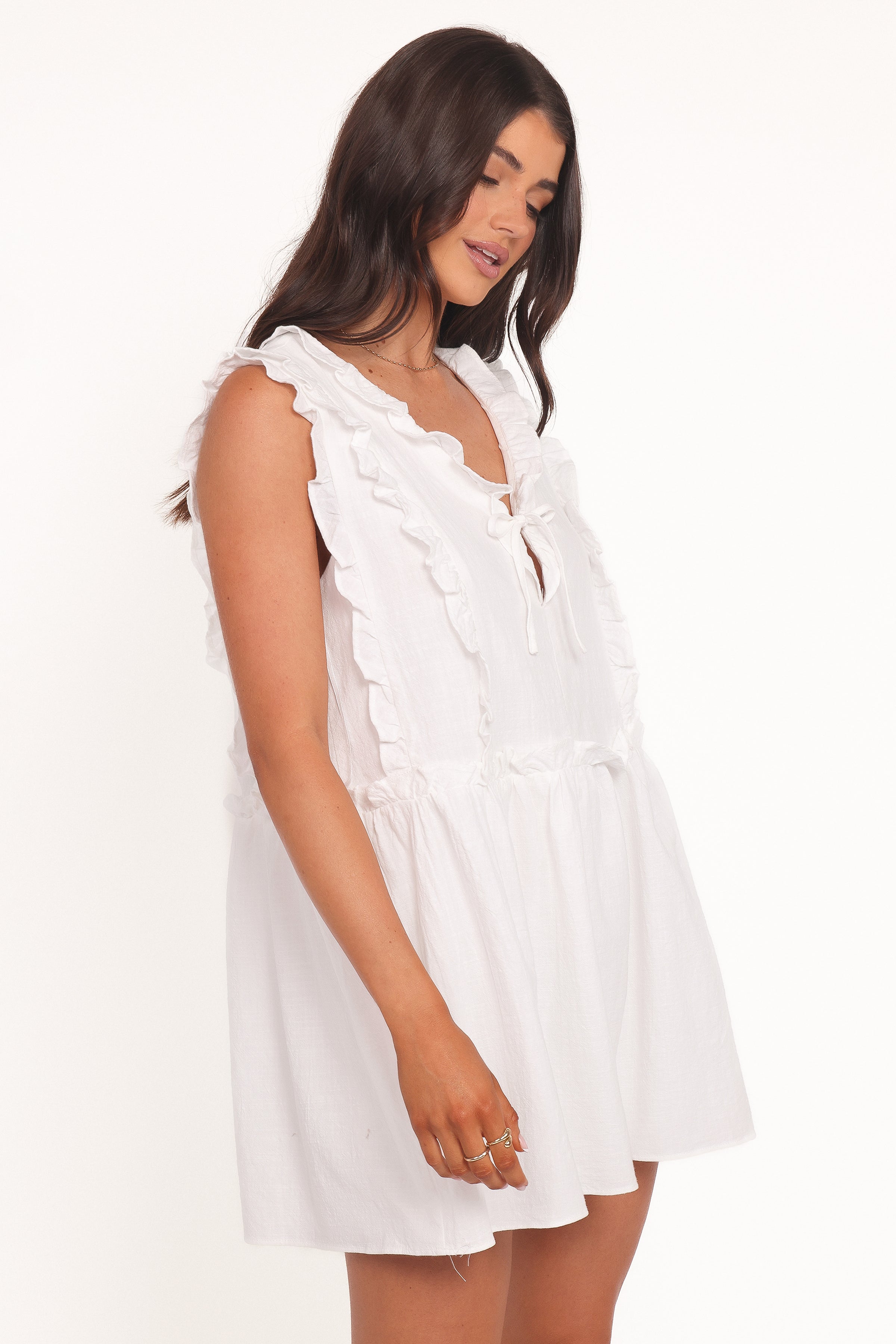 Orlia Mini Dress - White