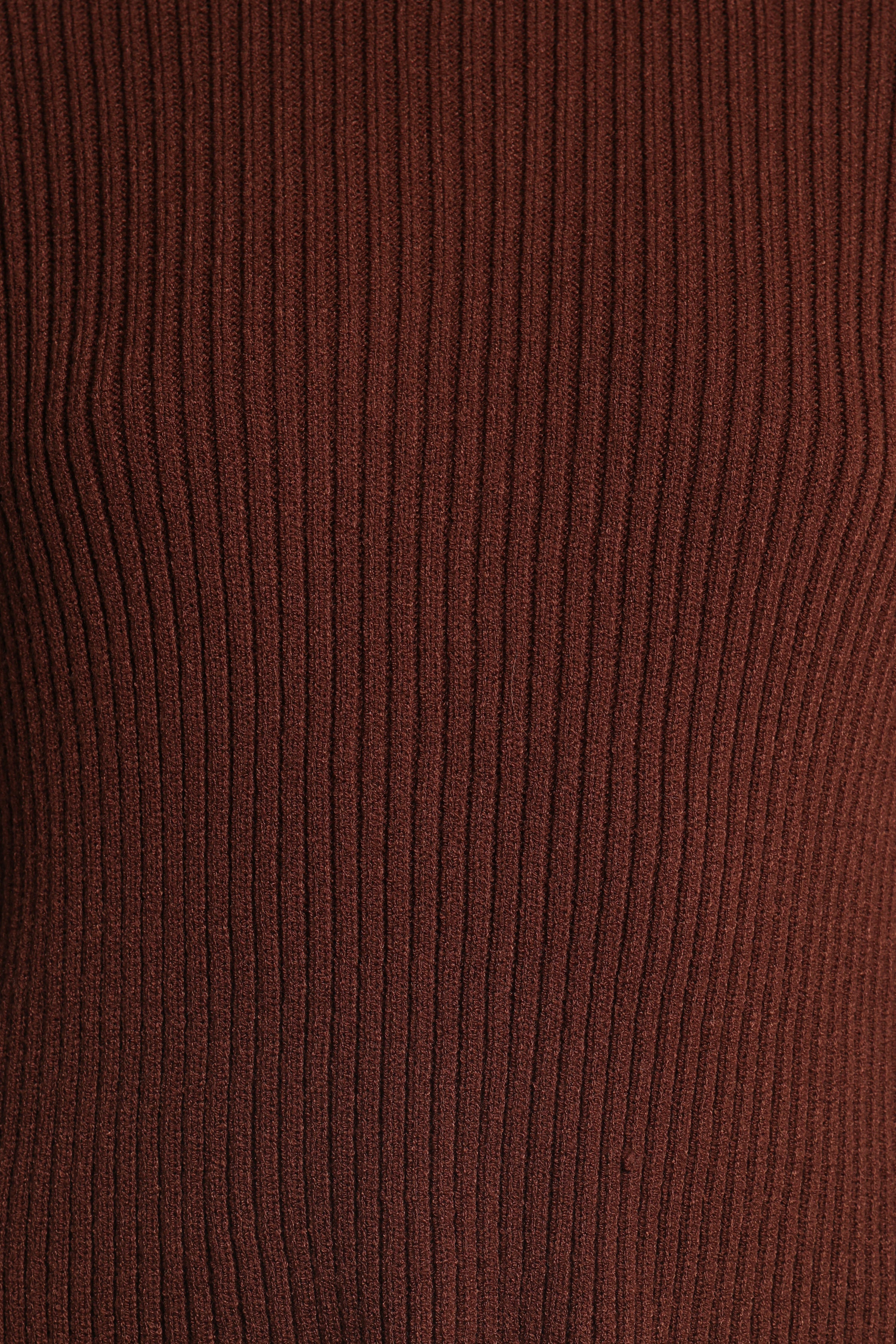 Payton Knitted Set - Chocolate Brown