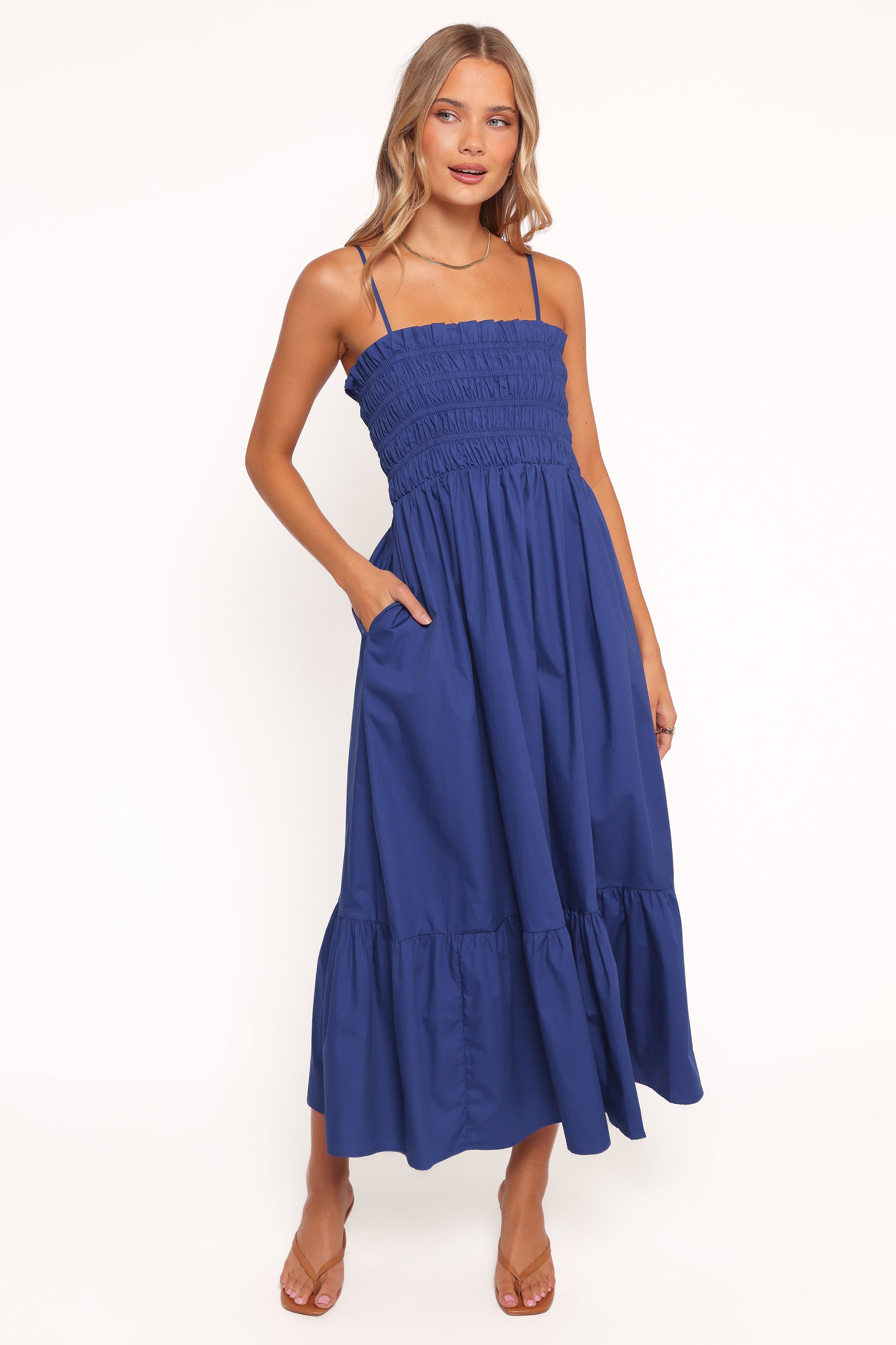 Piccola Maxi Dress - Navy