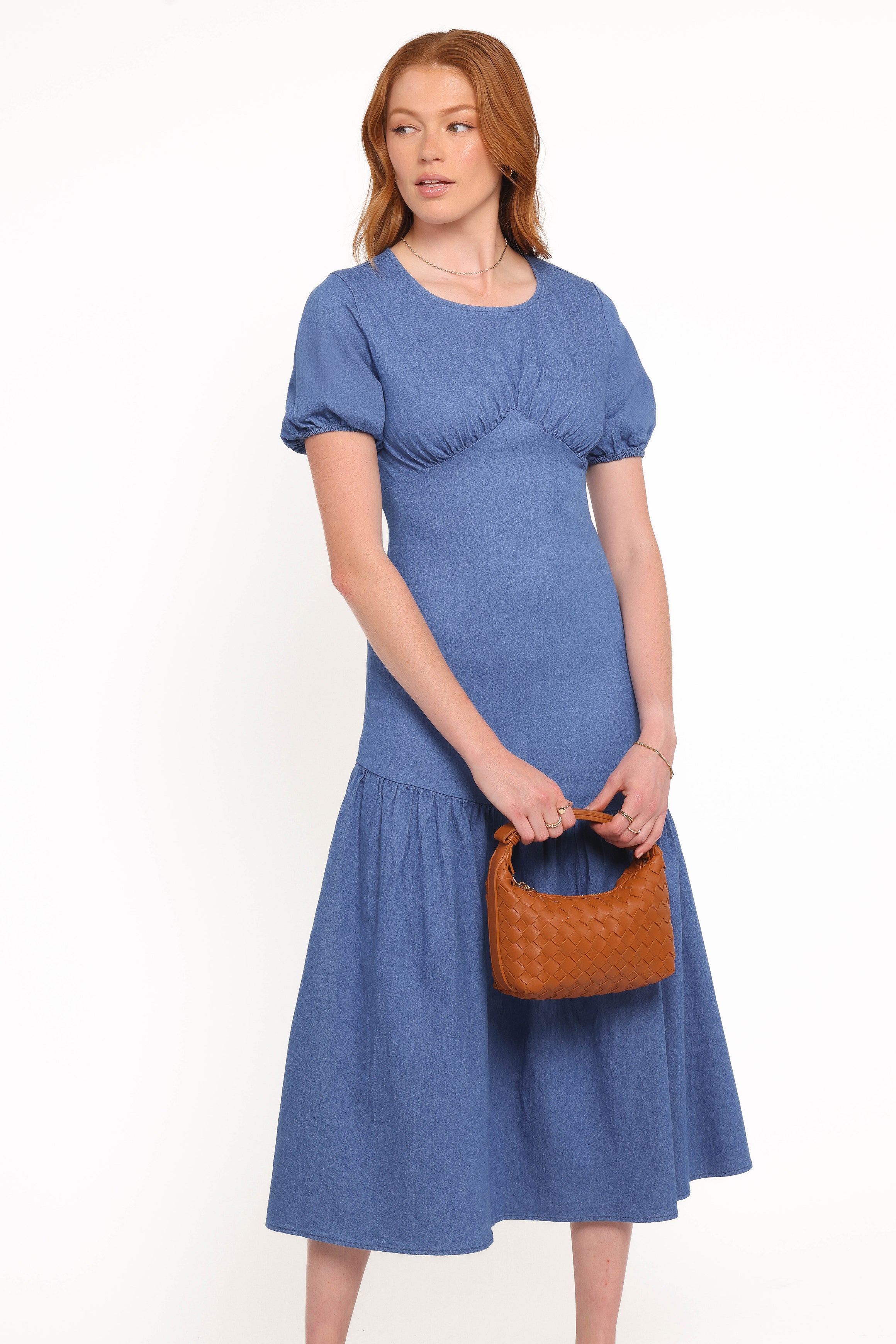 Piera Maxi Dress - Denim