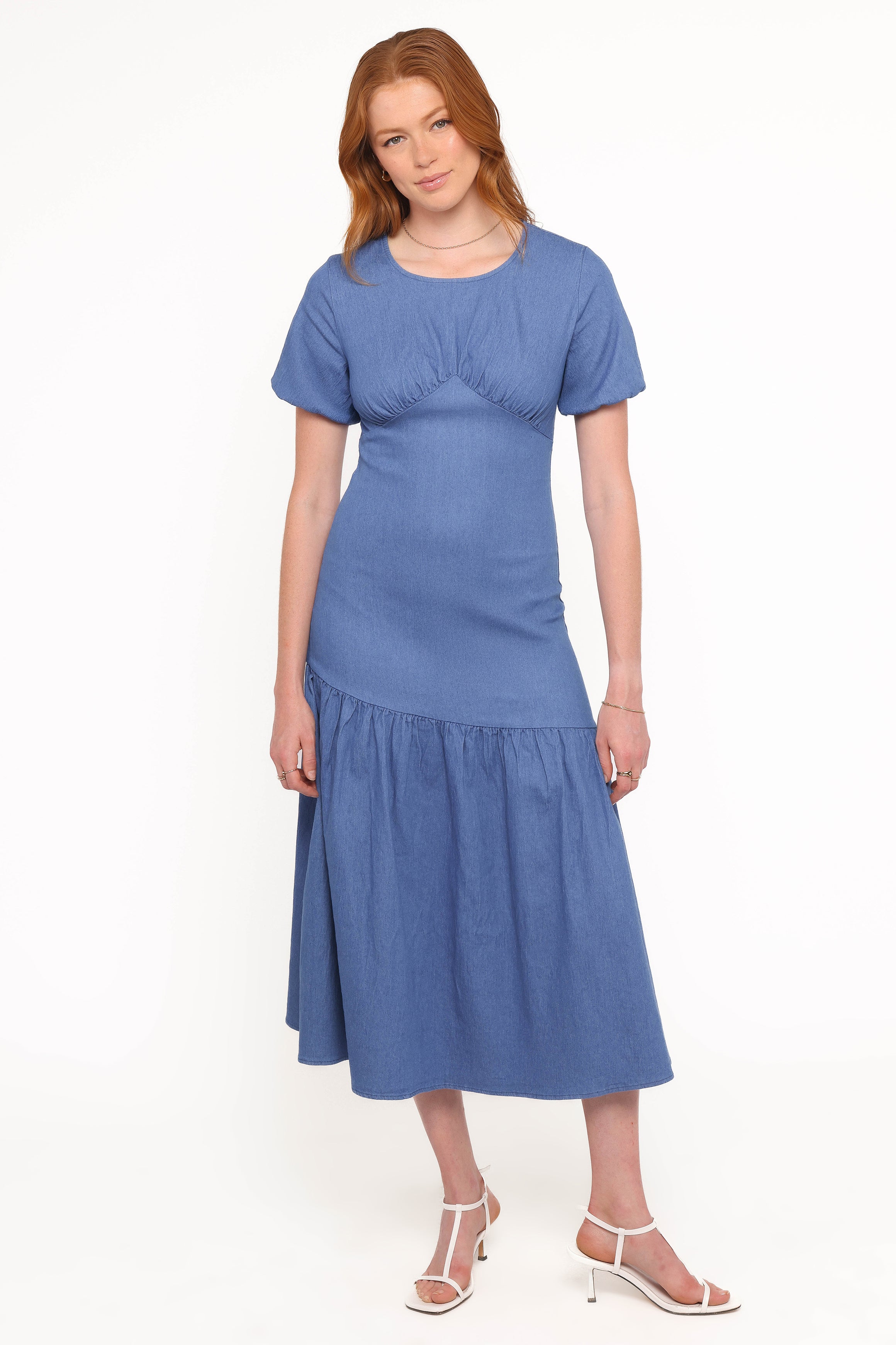 Piera Maxi Dress - Denim