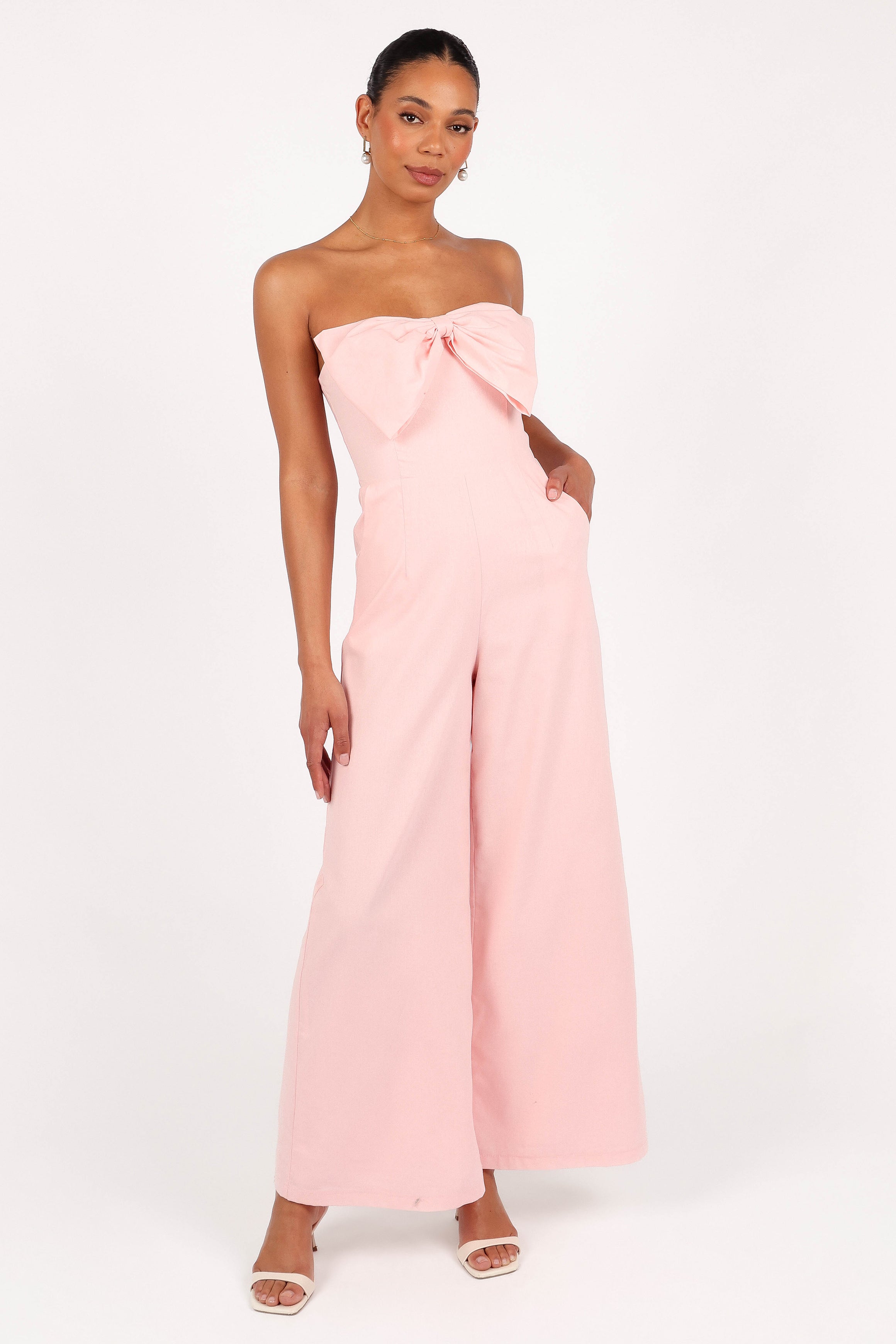Poppy Jumpsuit - Petal Pink