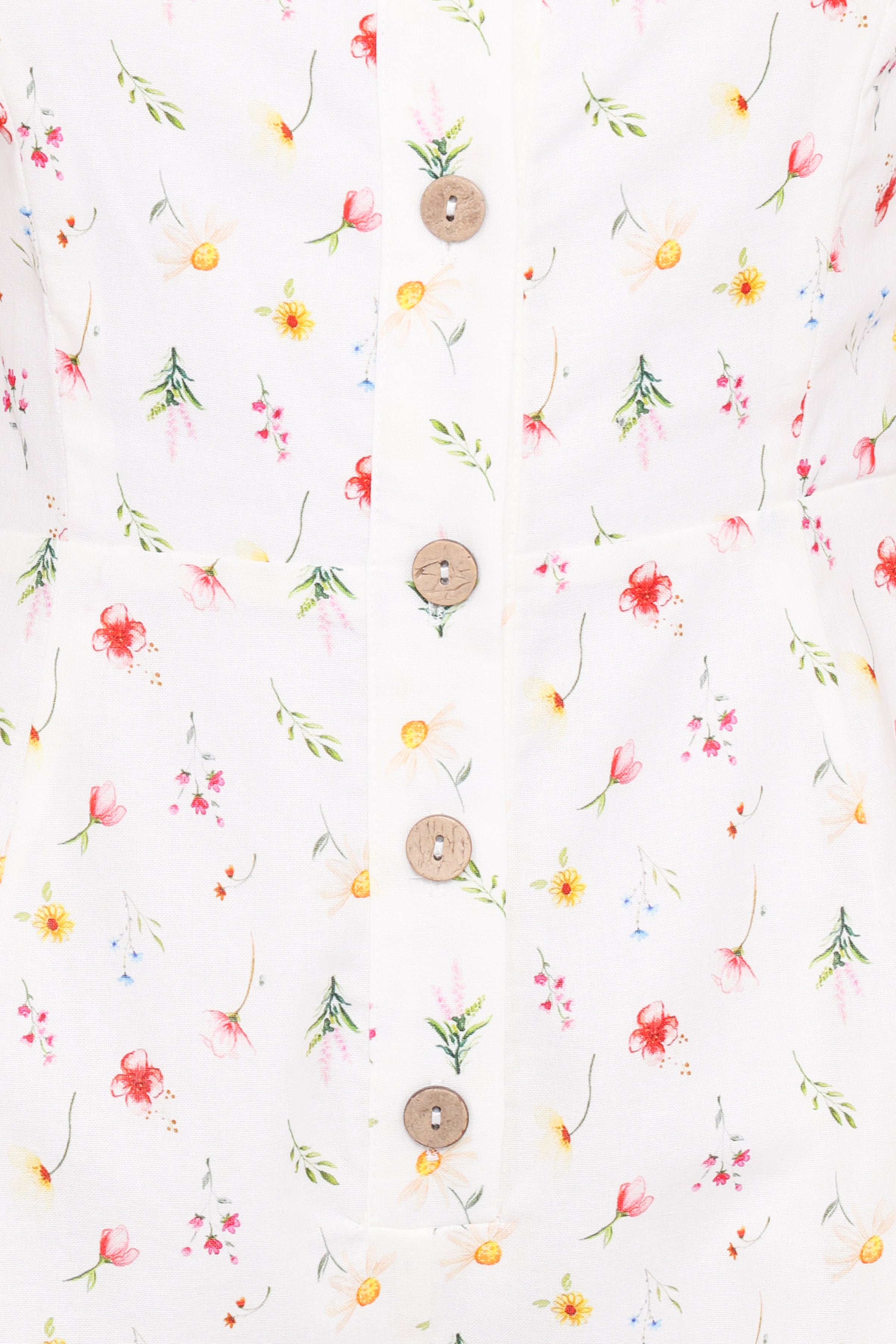 Reesa Playsuit - Painted Ditsy