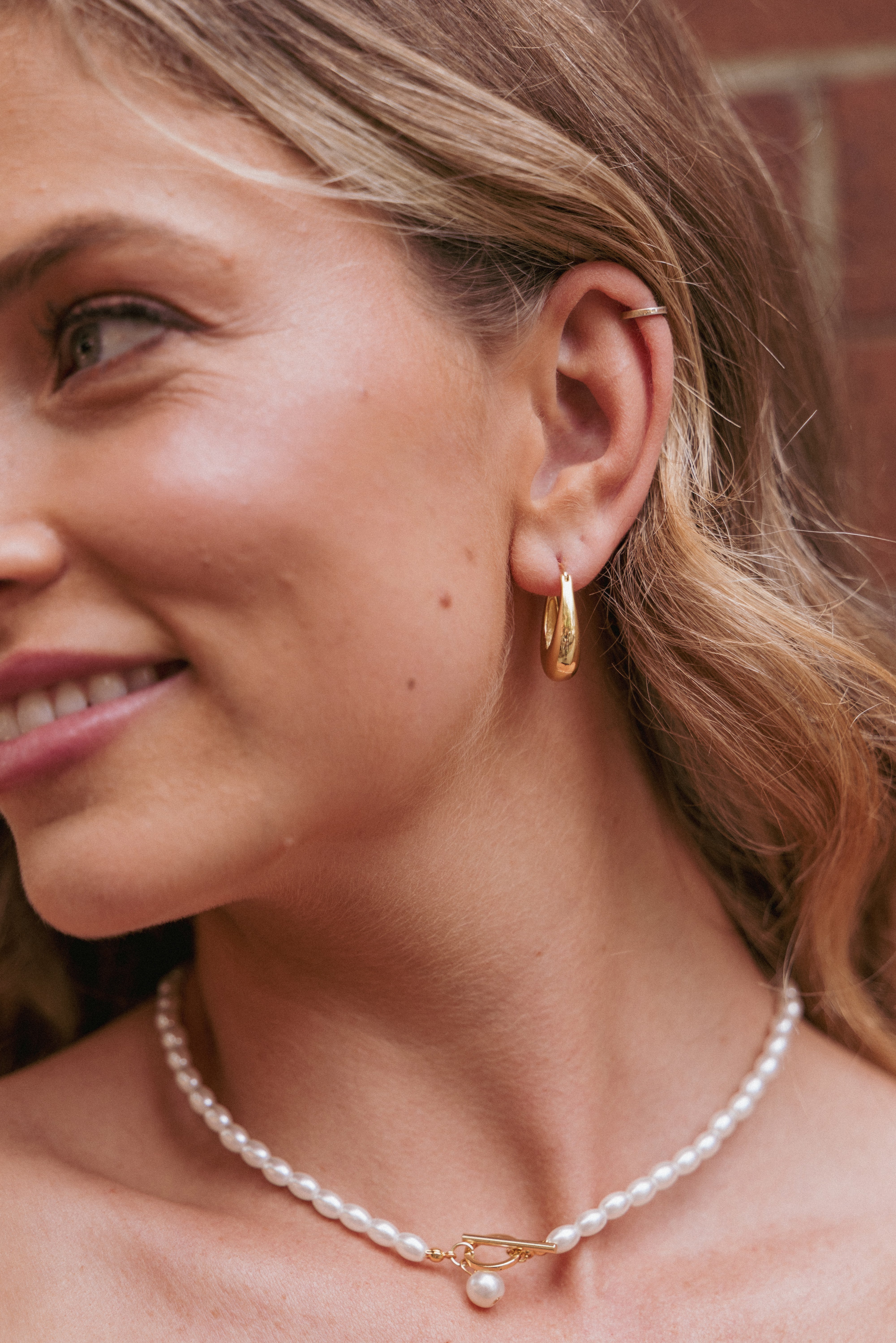 Rhiannon Earrings - Gold