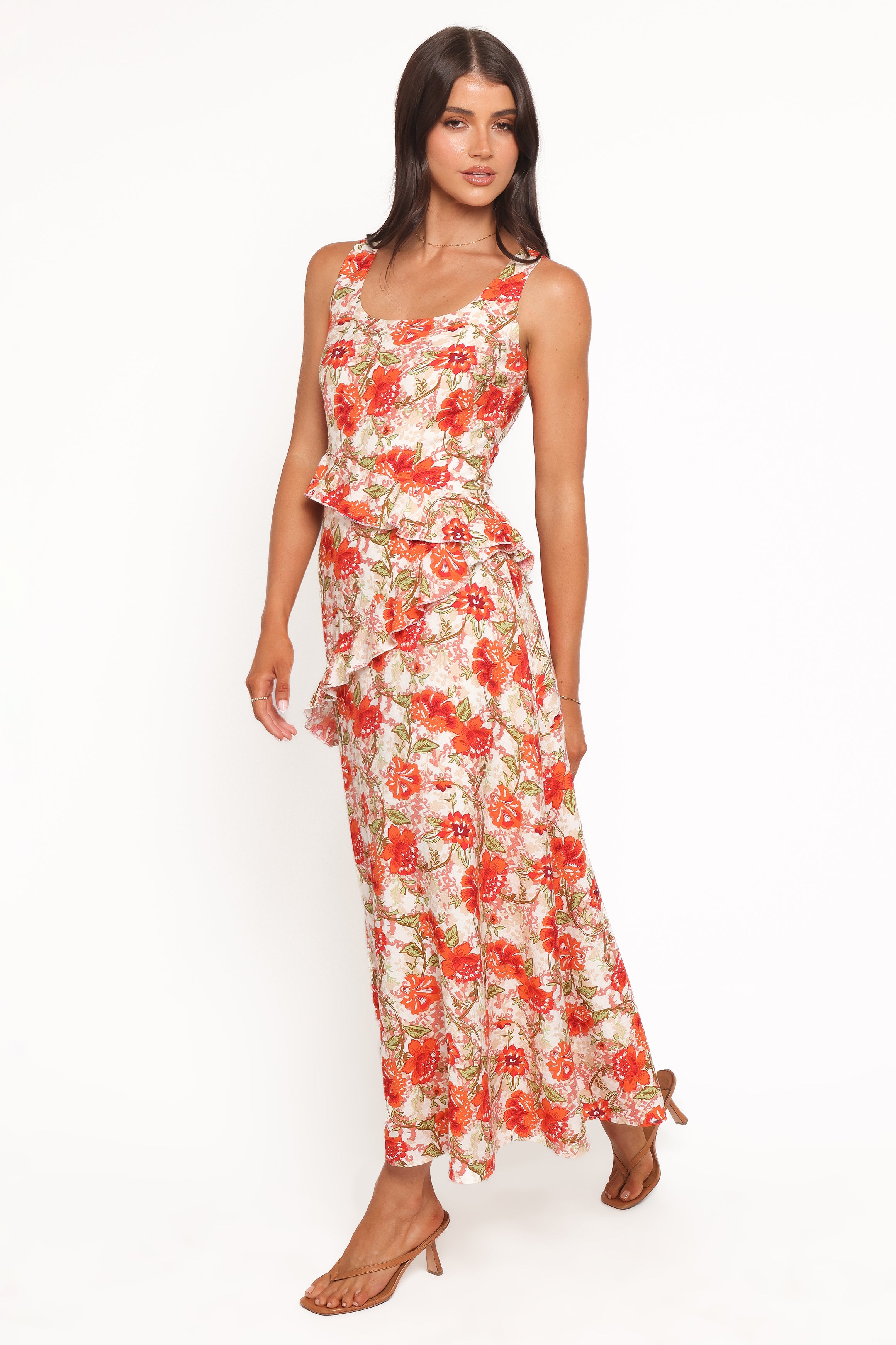 Riella Maxi Dress - Floral