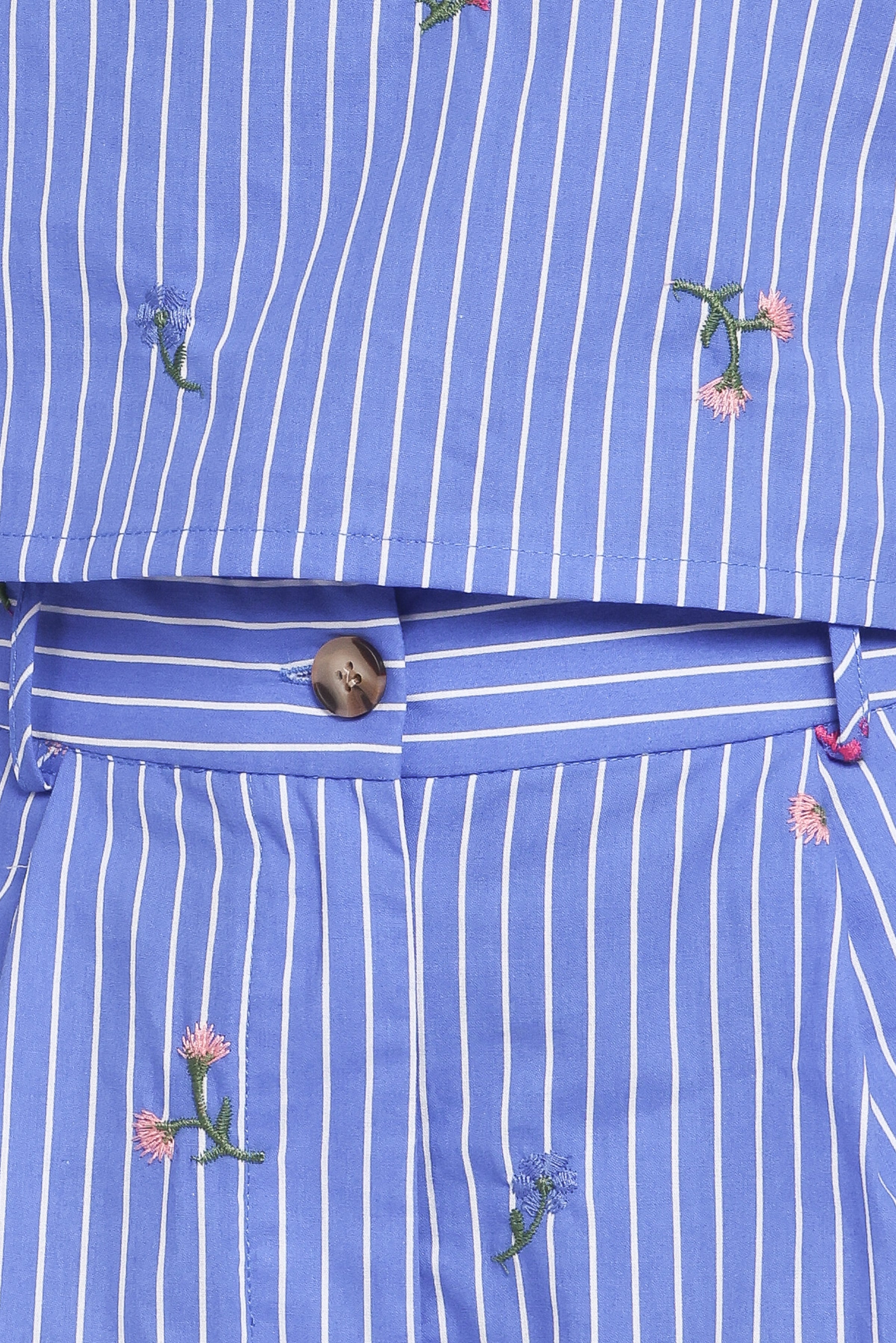 Ryan Short Set - Blue Stripe