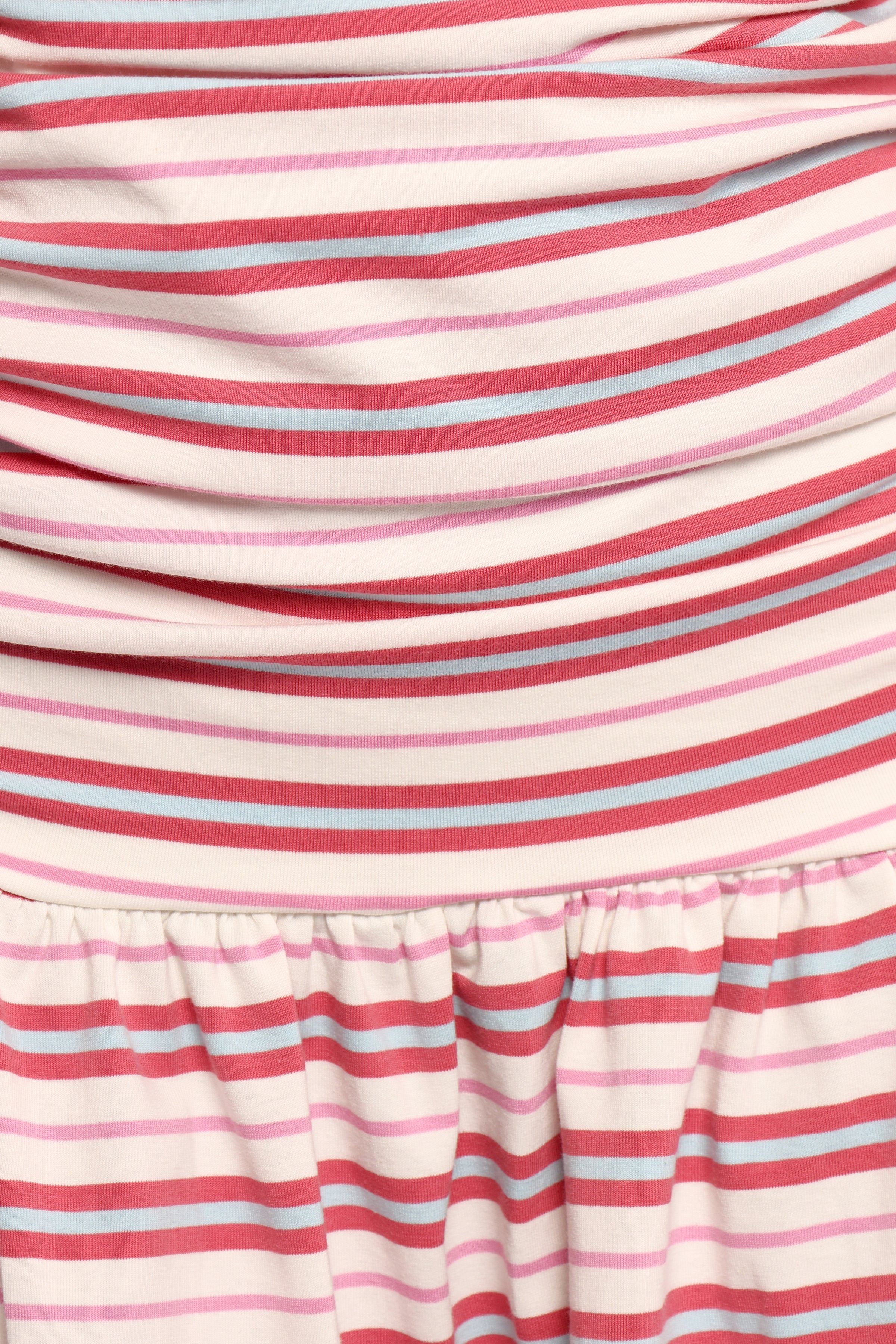 Scottie Strapless Mini Dress - Stripe