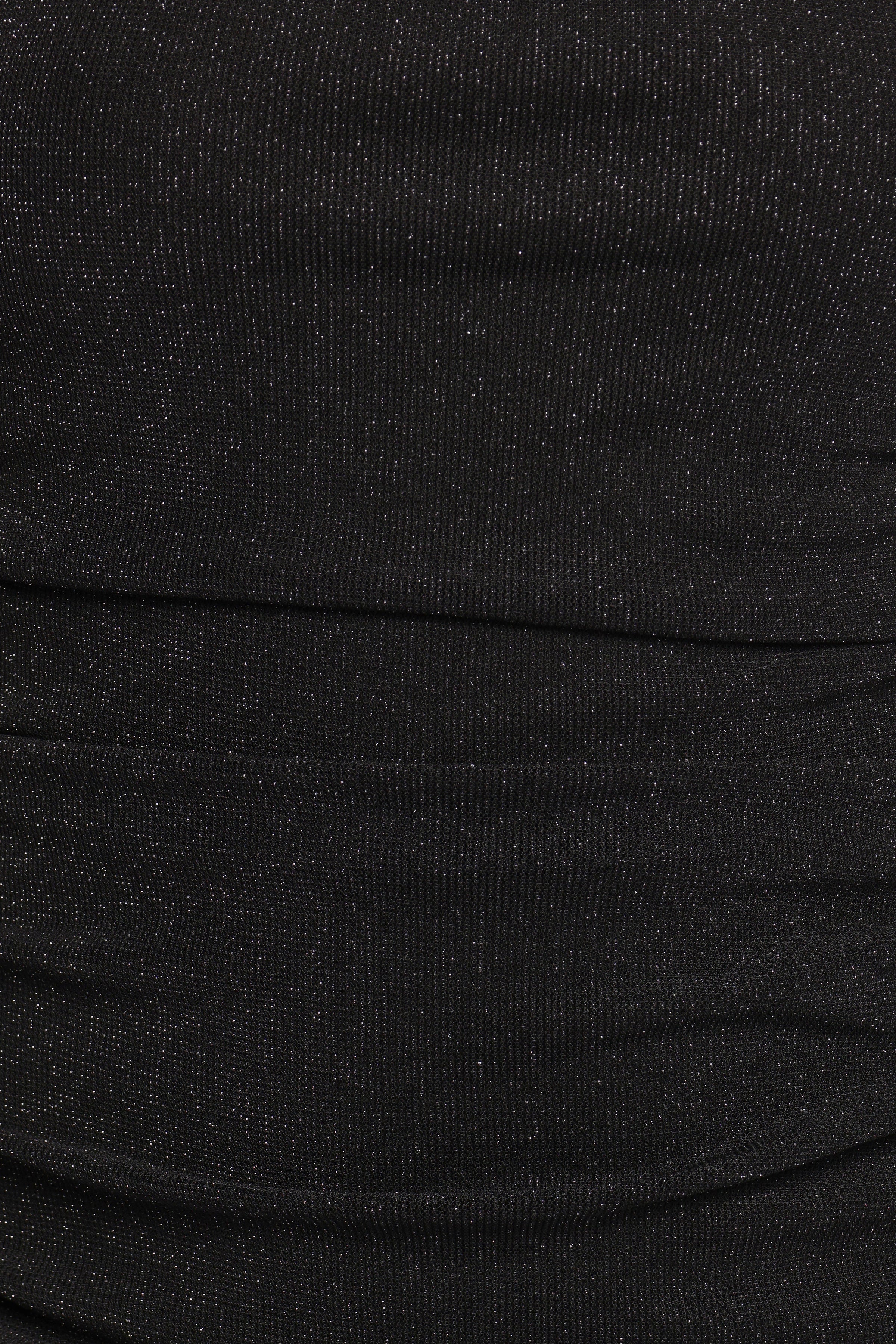 Seville Strapless Mini Dress - Black