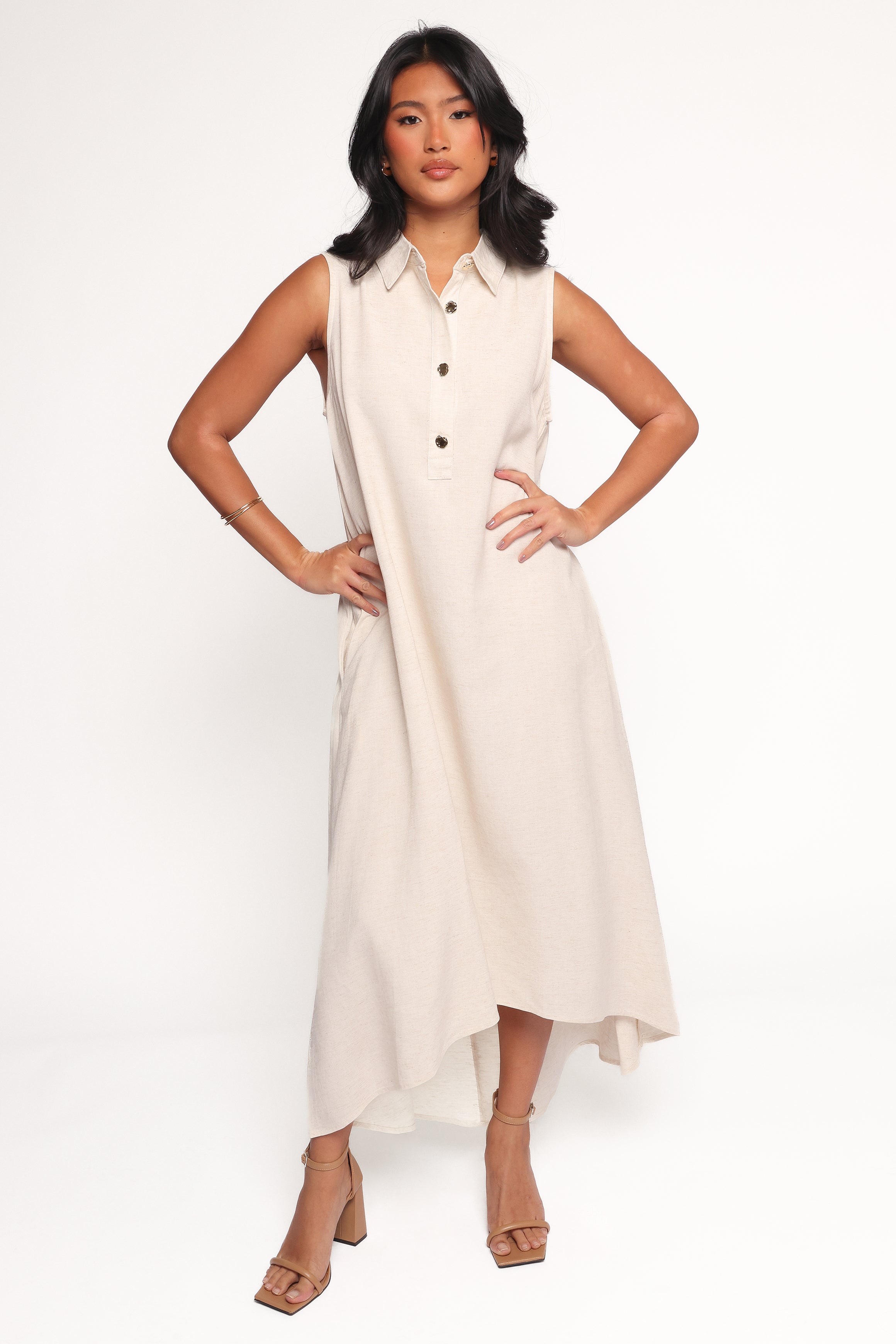 Shaw Maxi Dress - Oatmeal