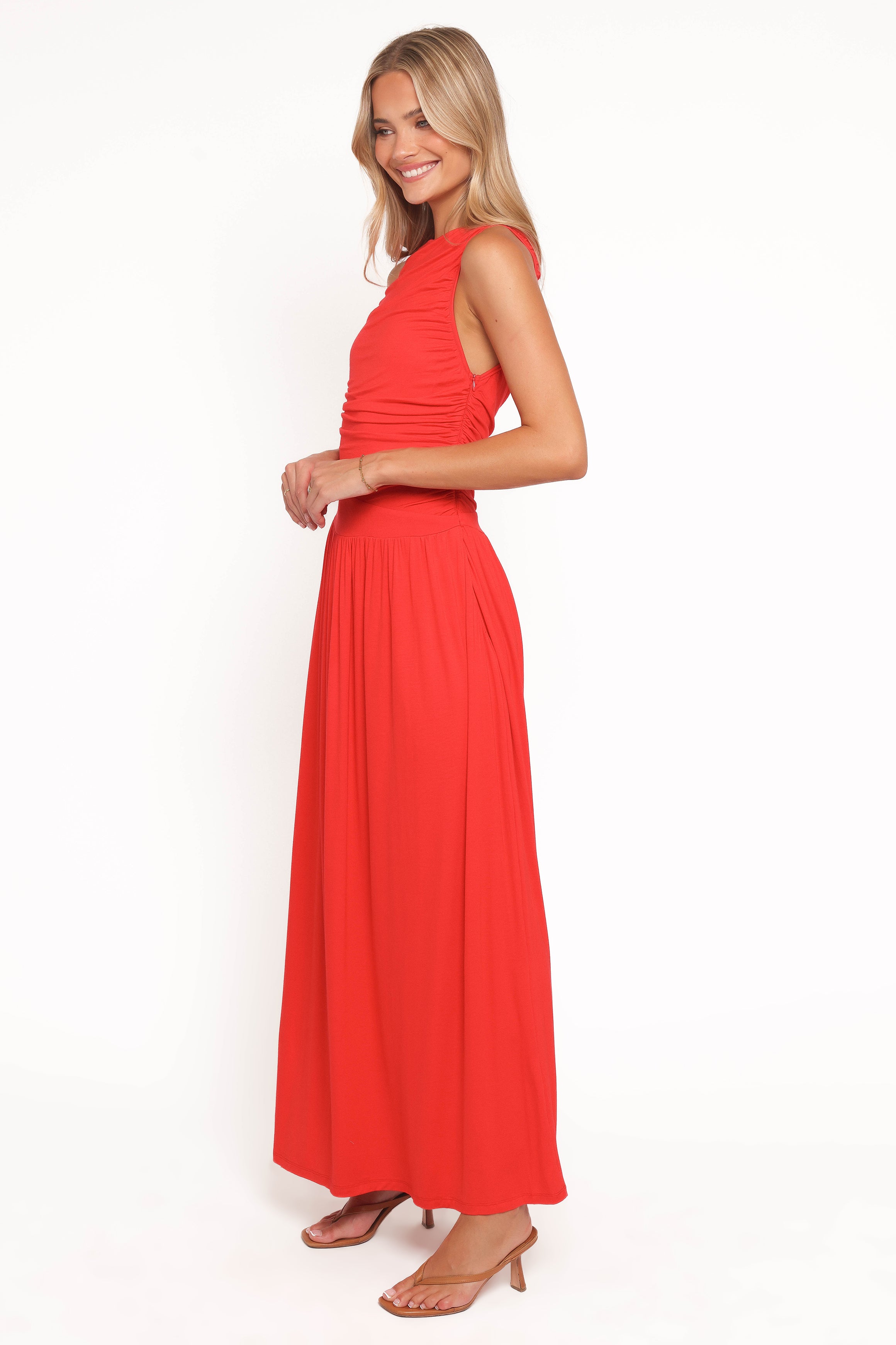 Shirley Maxi Dress - Red