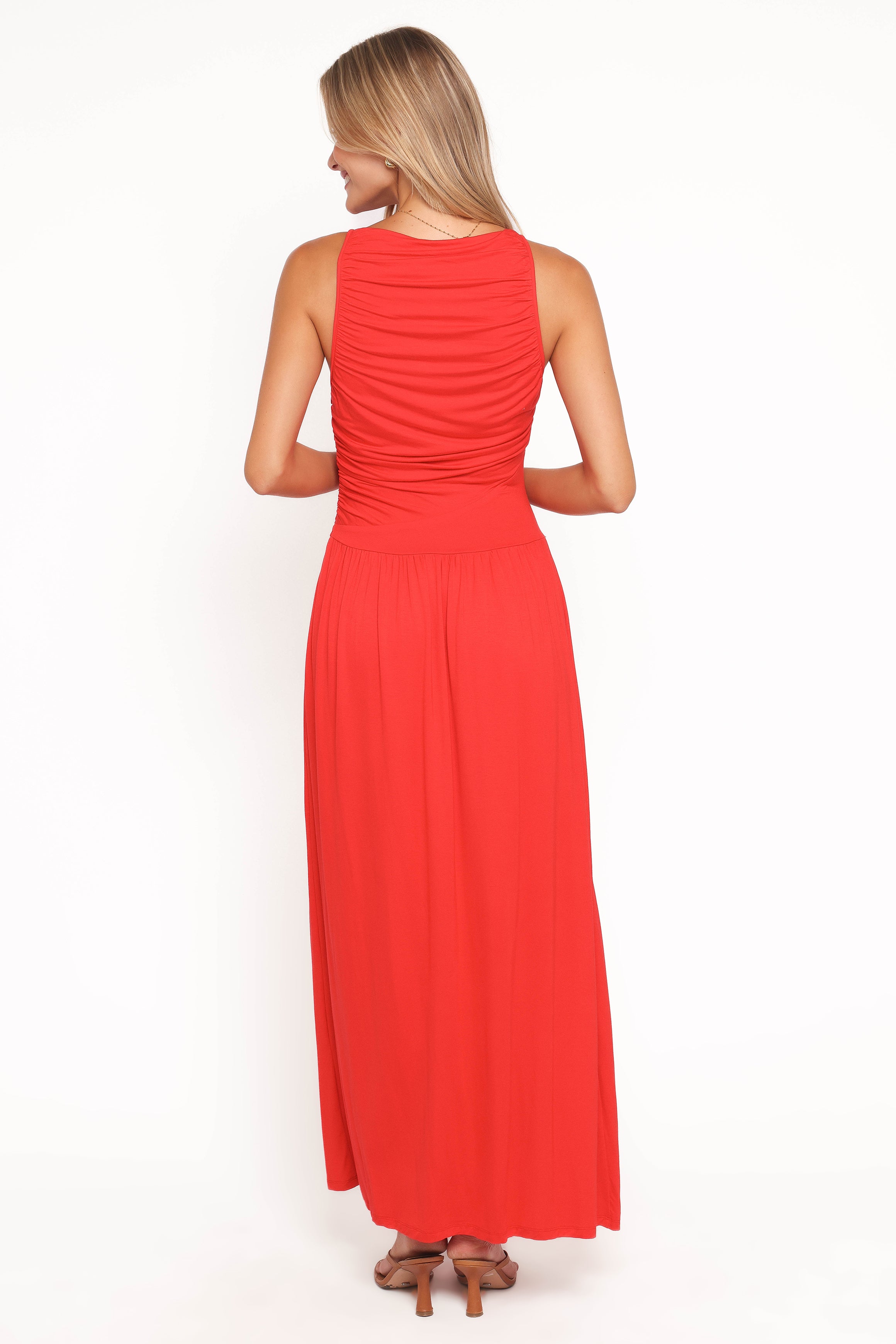Shirley Maxi Dress - Red