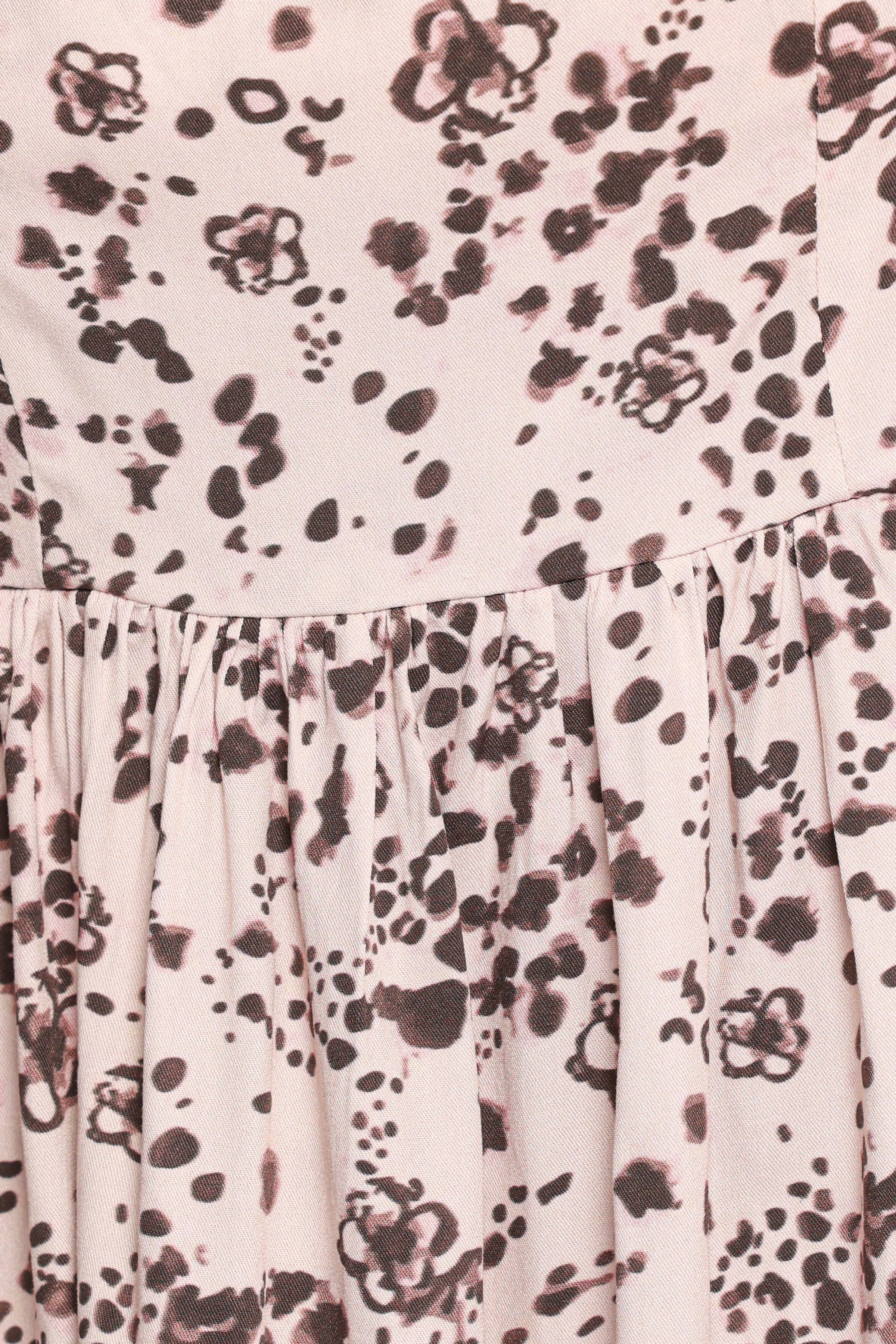 Siena Mini Dress - Blurred Spots