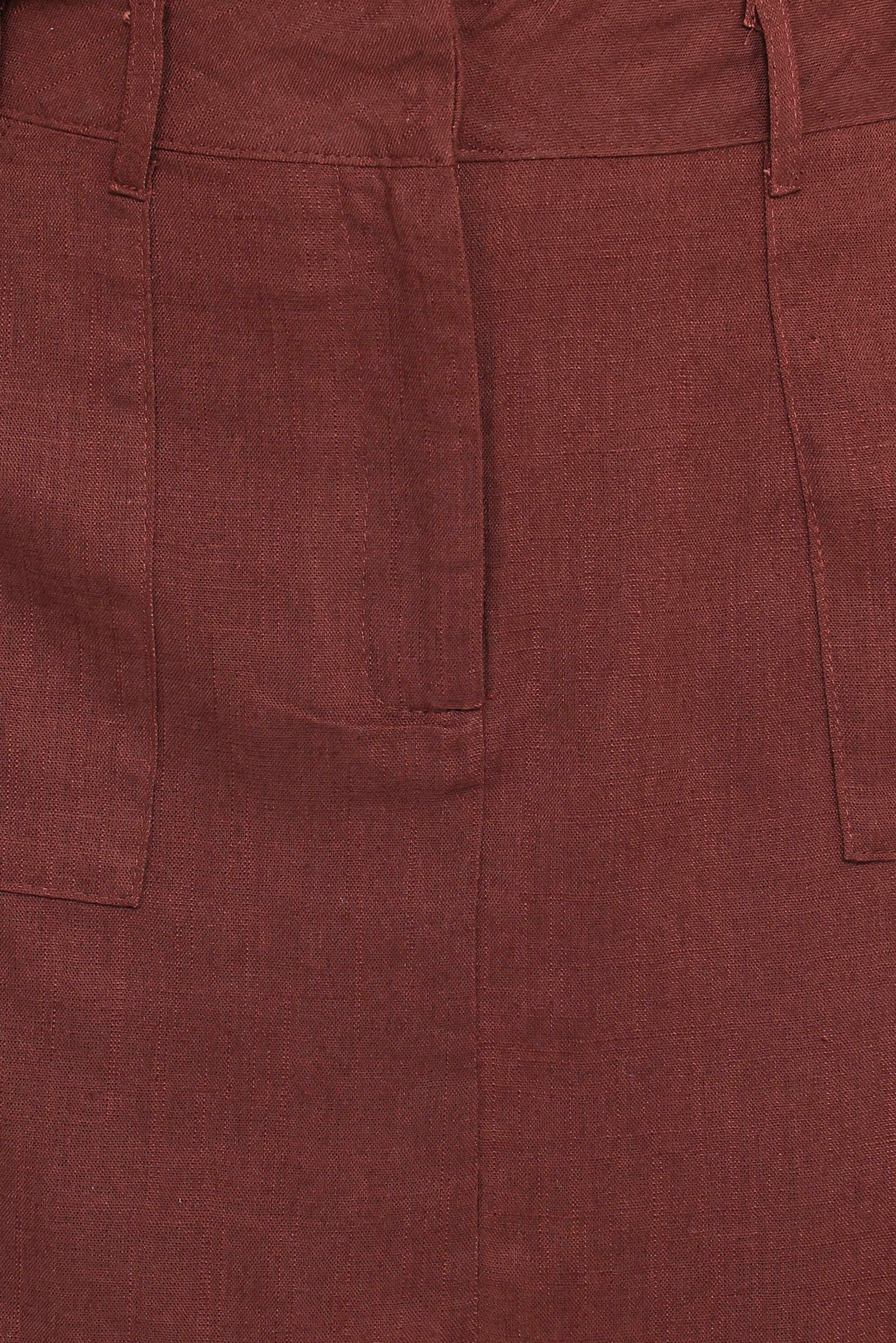 Shaw Mini Skort - Chocolate Brown