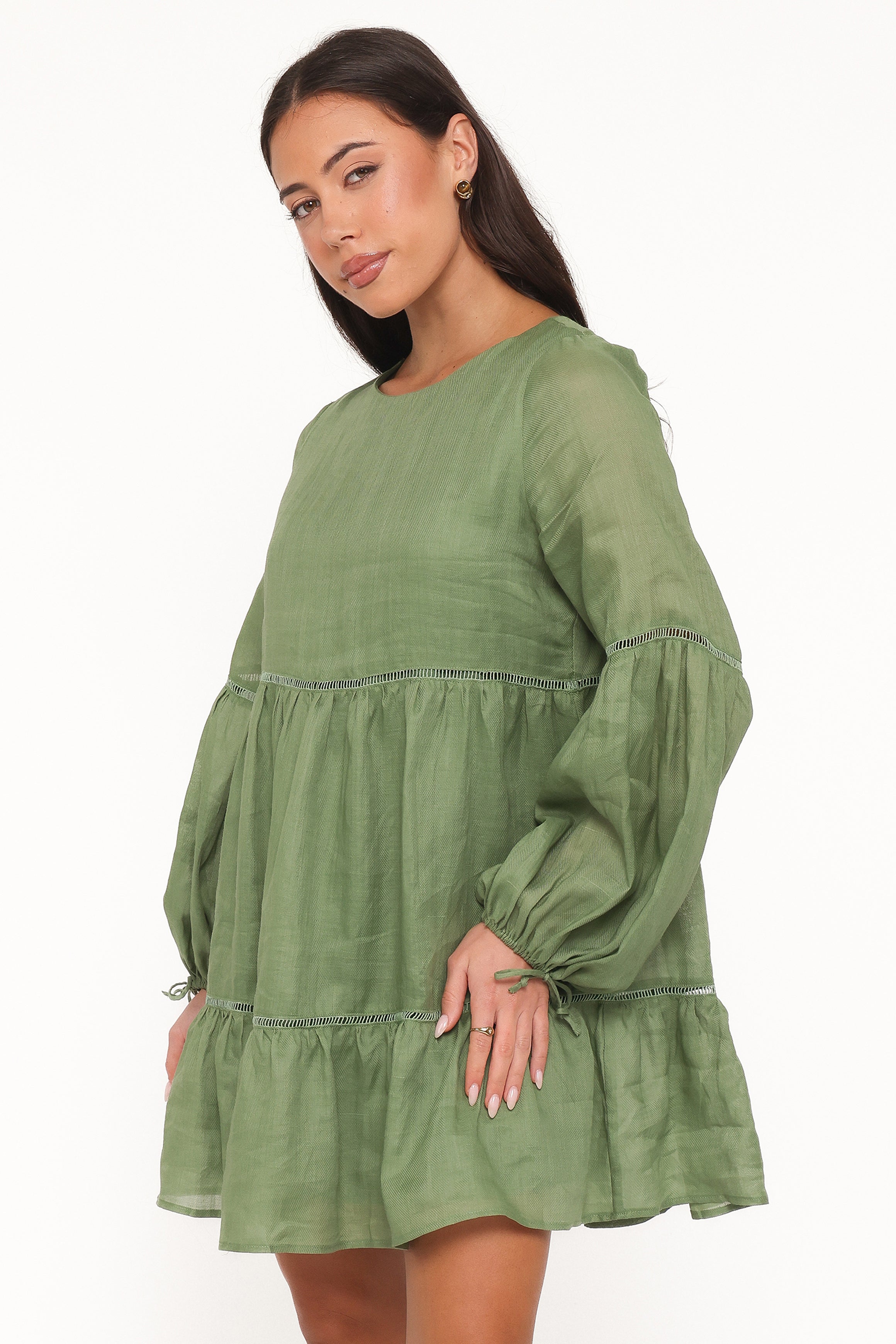Sinead Mini Dress - Olive