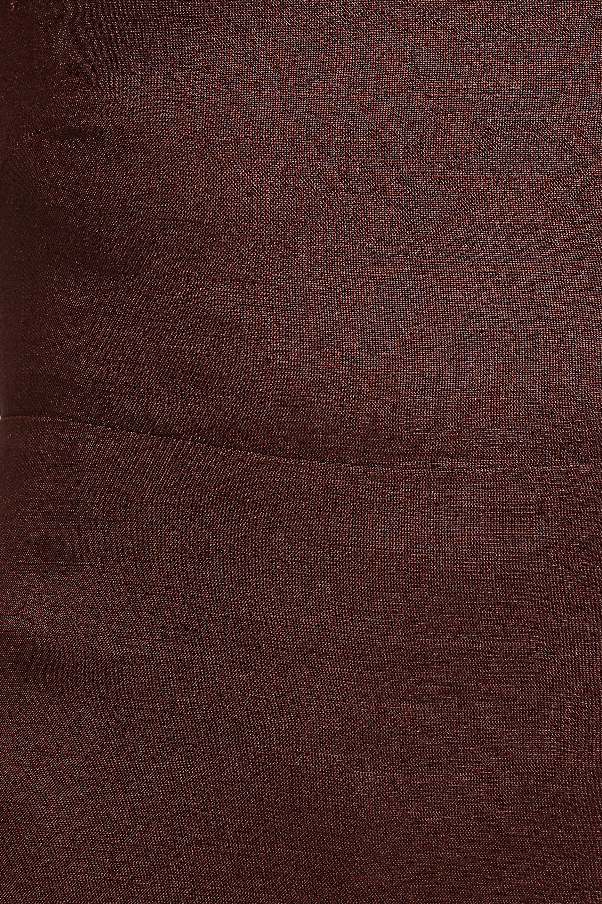 Skylar Midi Dress - Brown