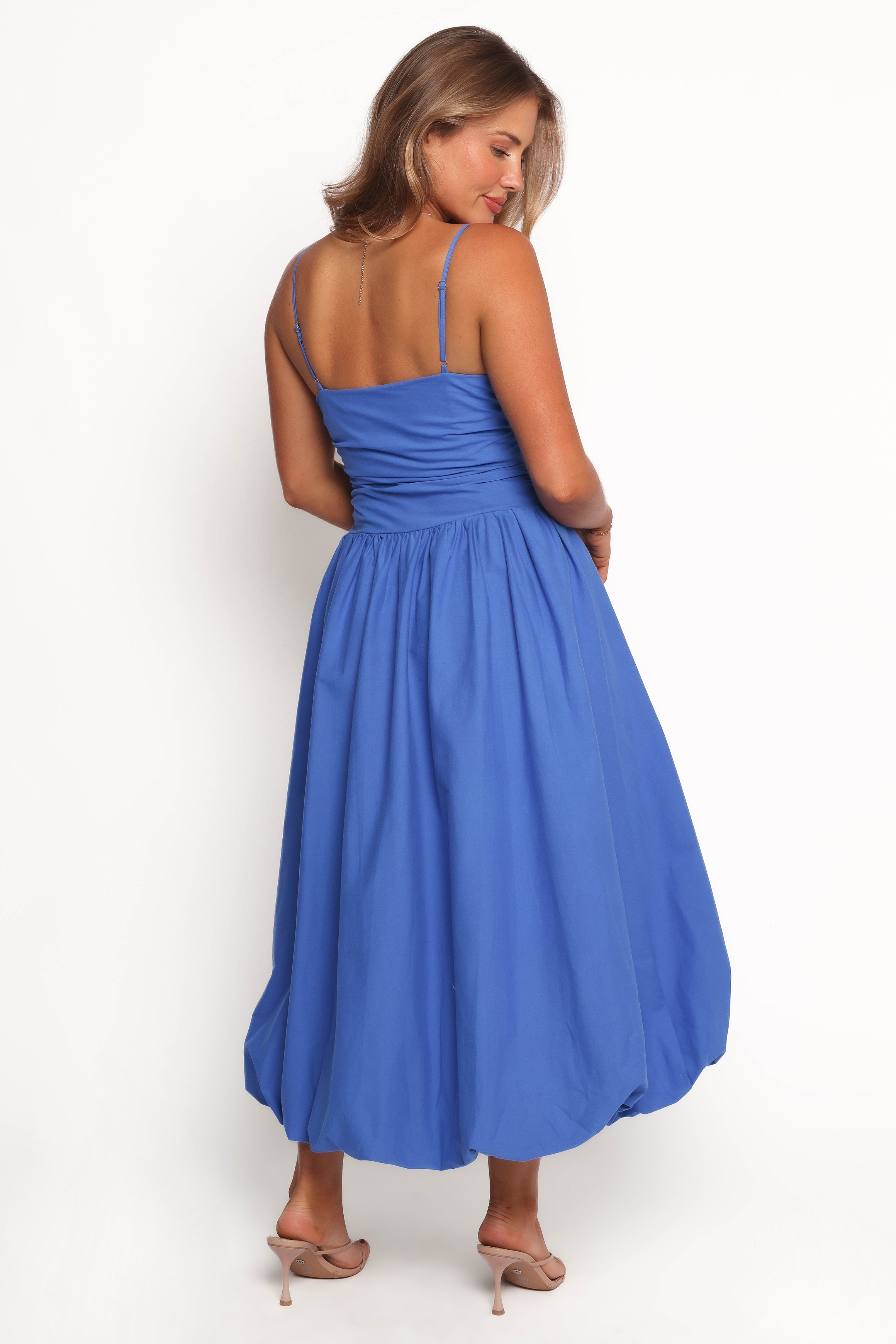 Solis Midi Dress - Electric Blue