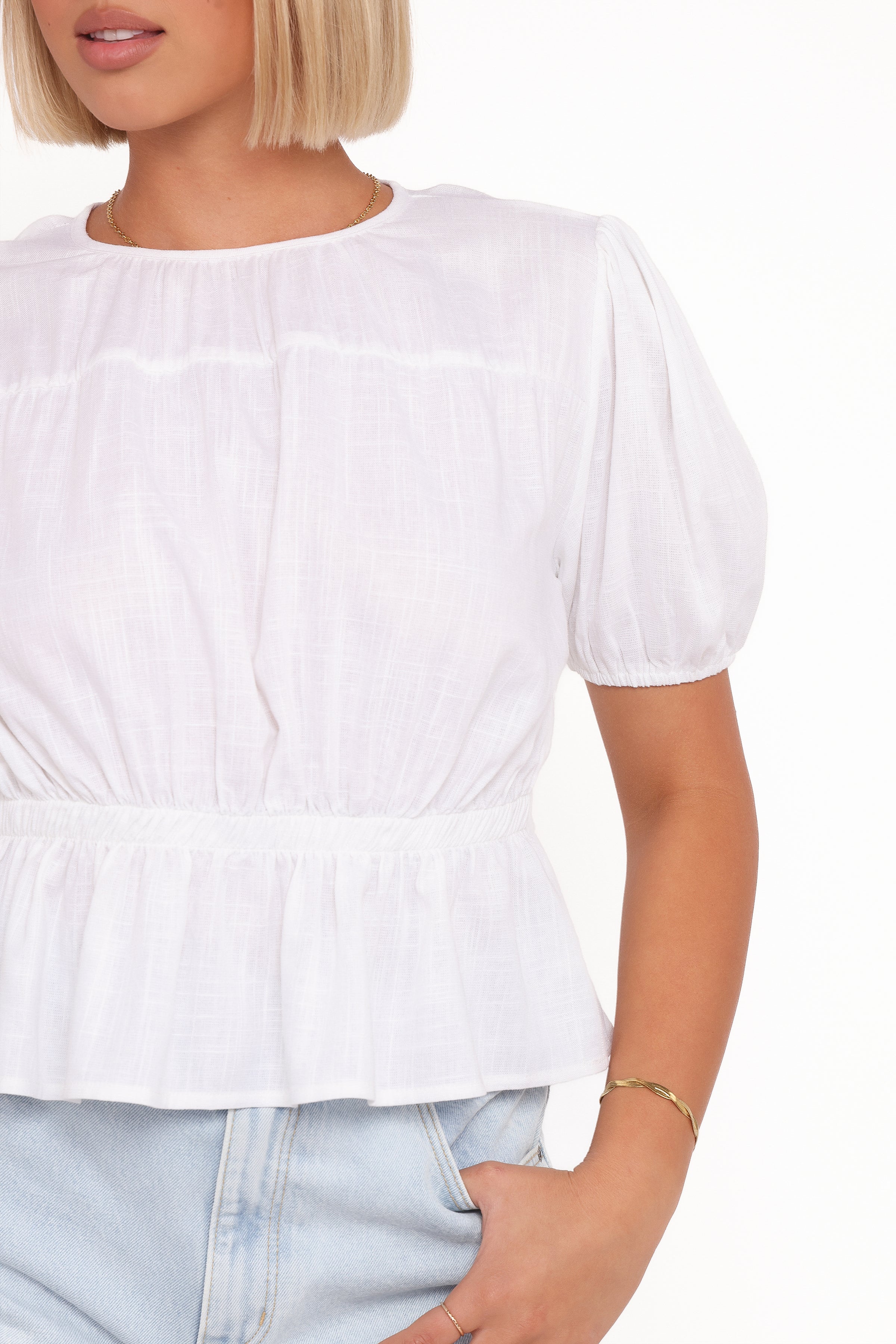 Solstice Top - White