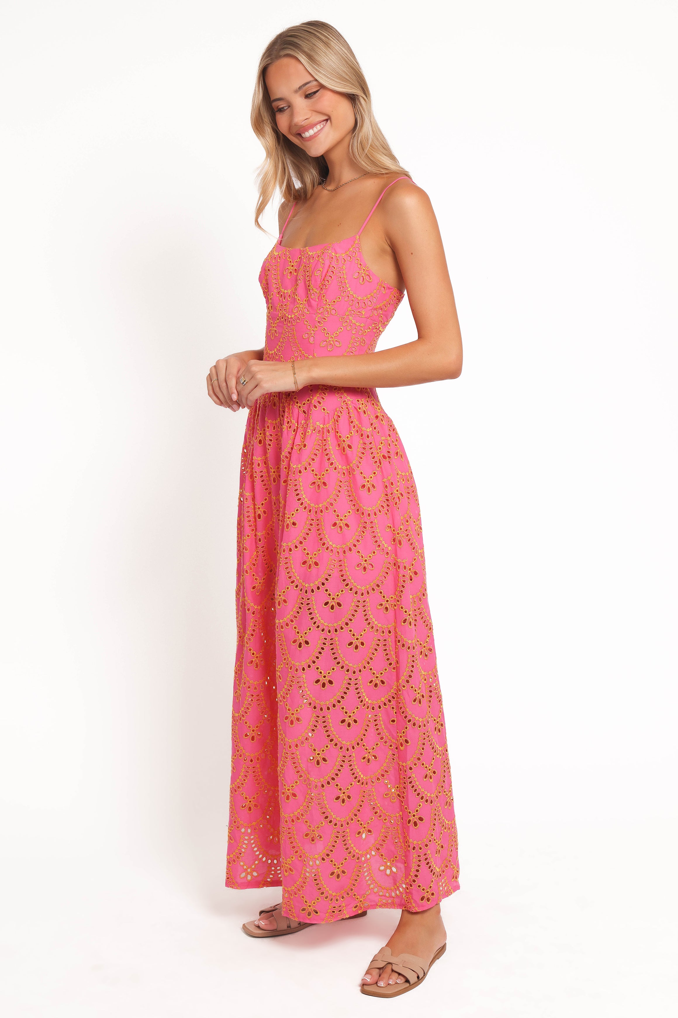 Sonny Maxi Dress - Pink/Orange