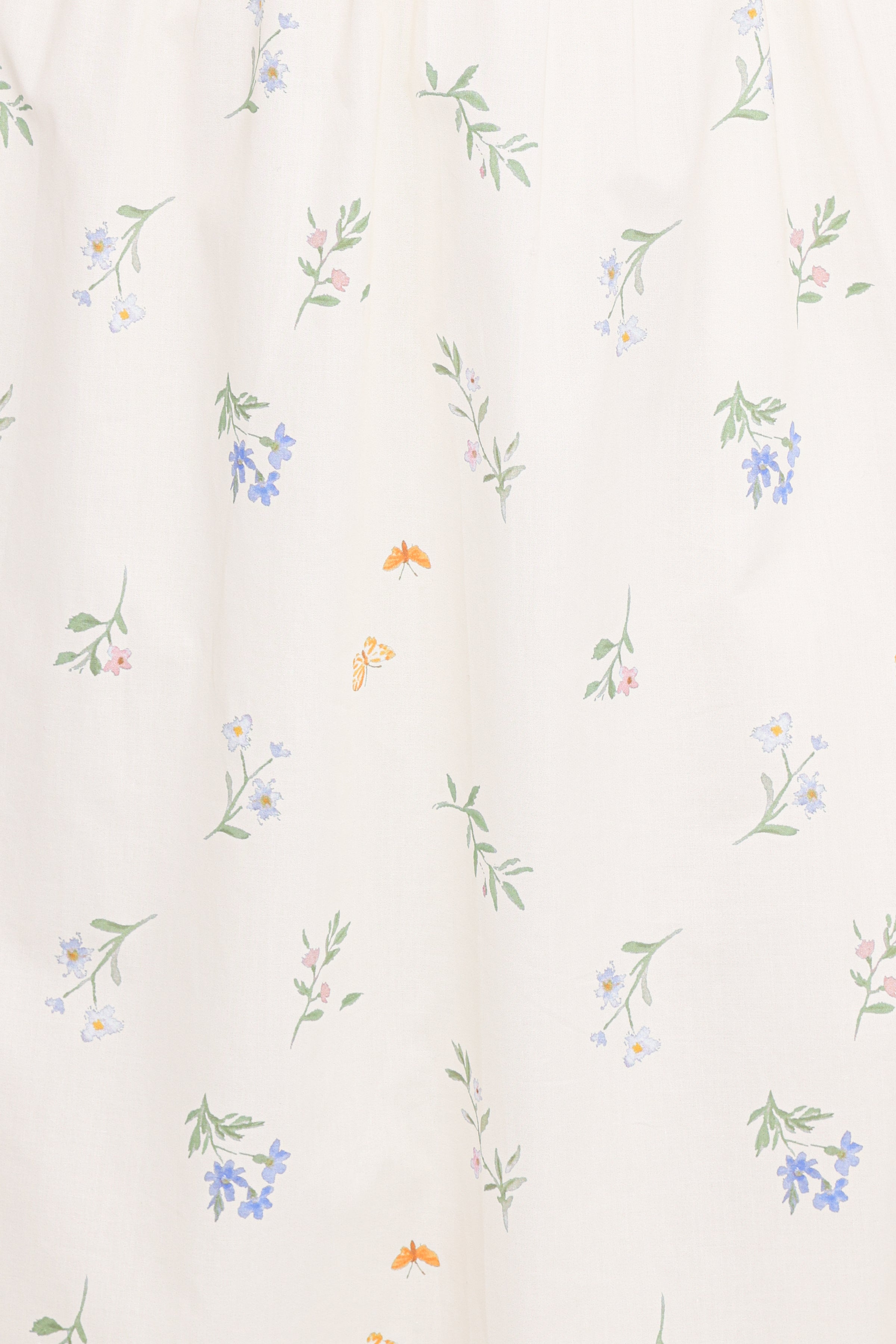 Steele Puff Sleeve Midi Dress - Floral