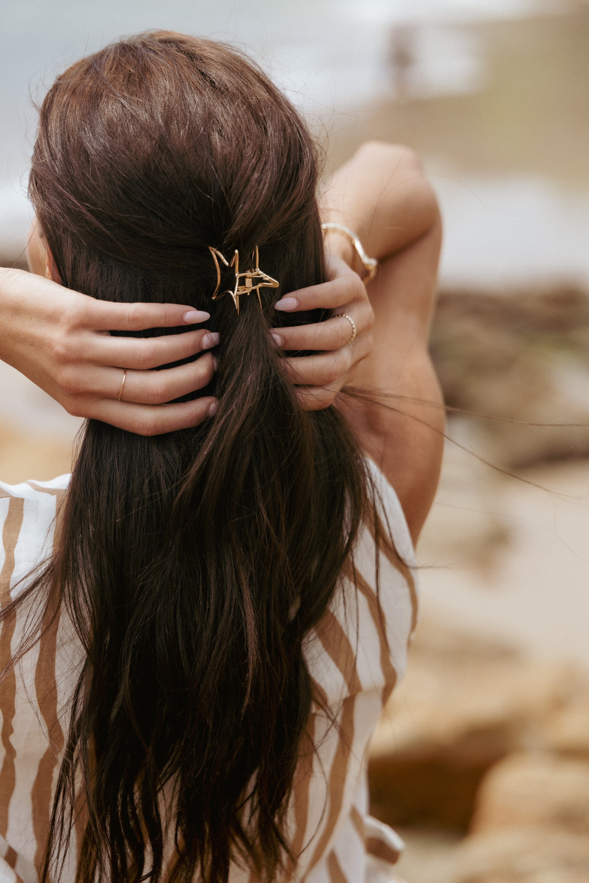 Sunny Hair Clip - Gold