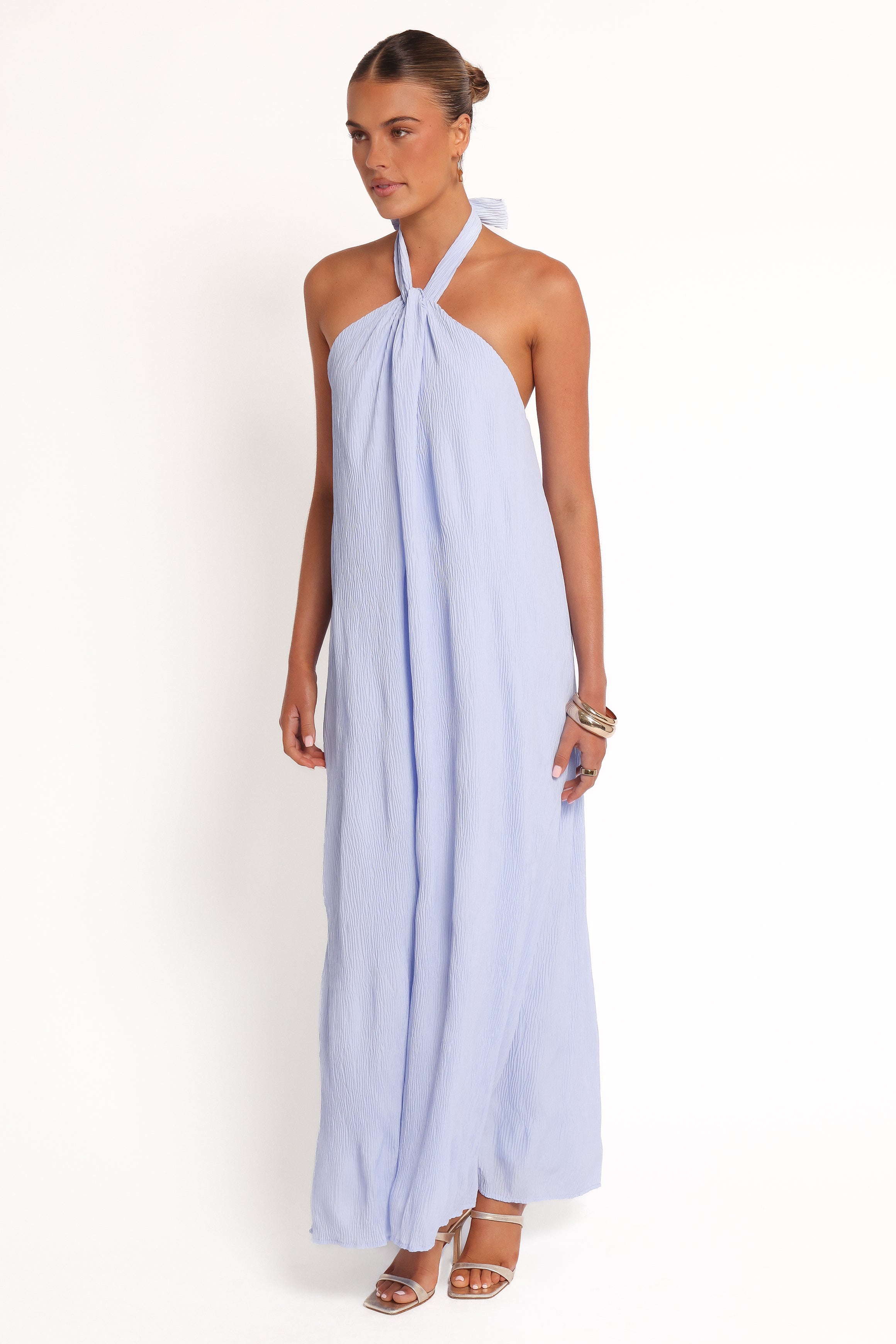 Theophania Maxi Dress - Pale Blue