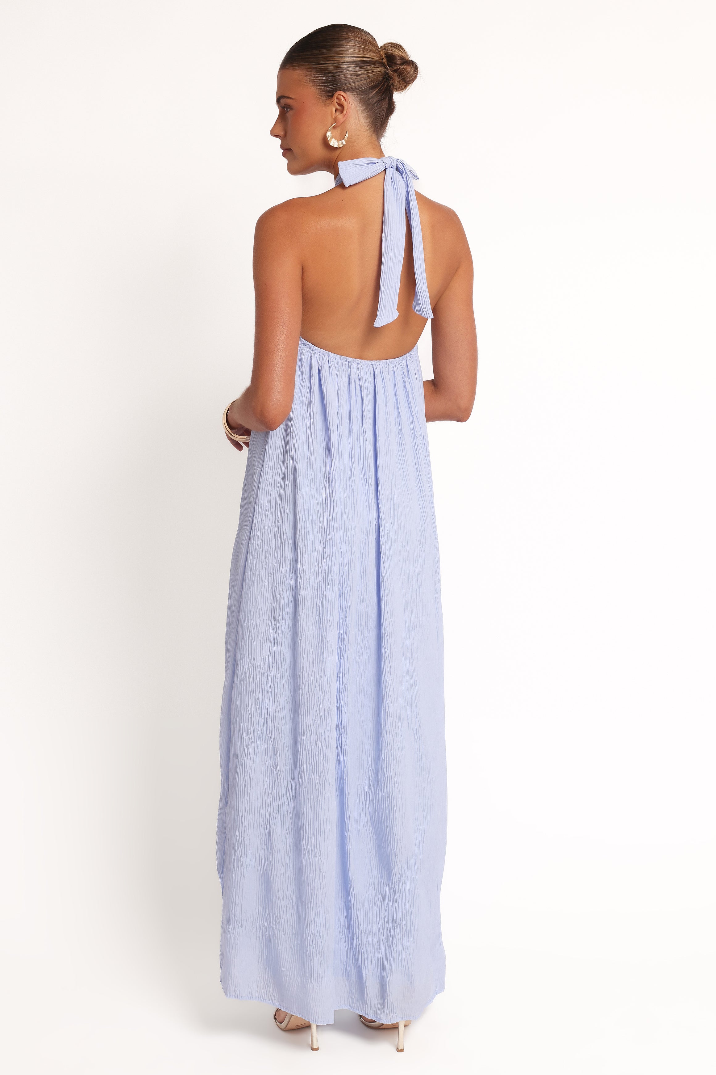Theophania Maxi Dress - Pale Blue