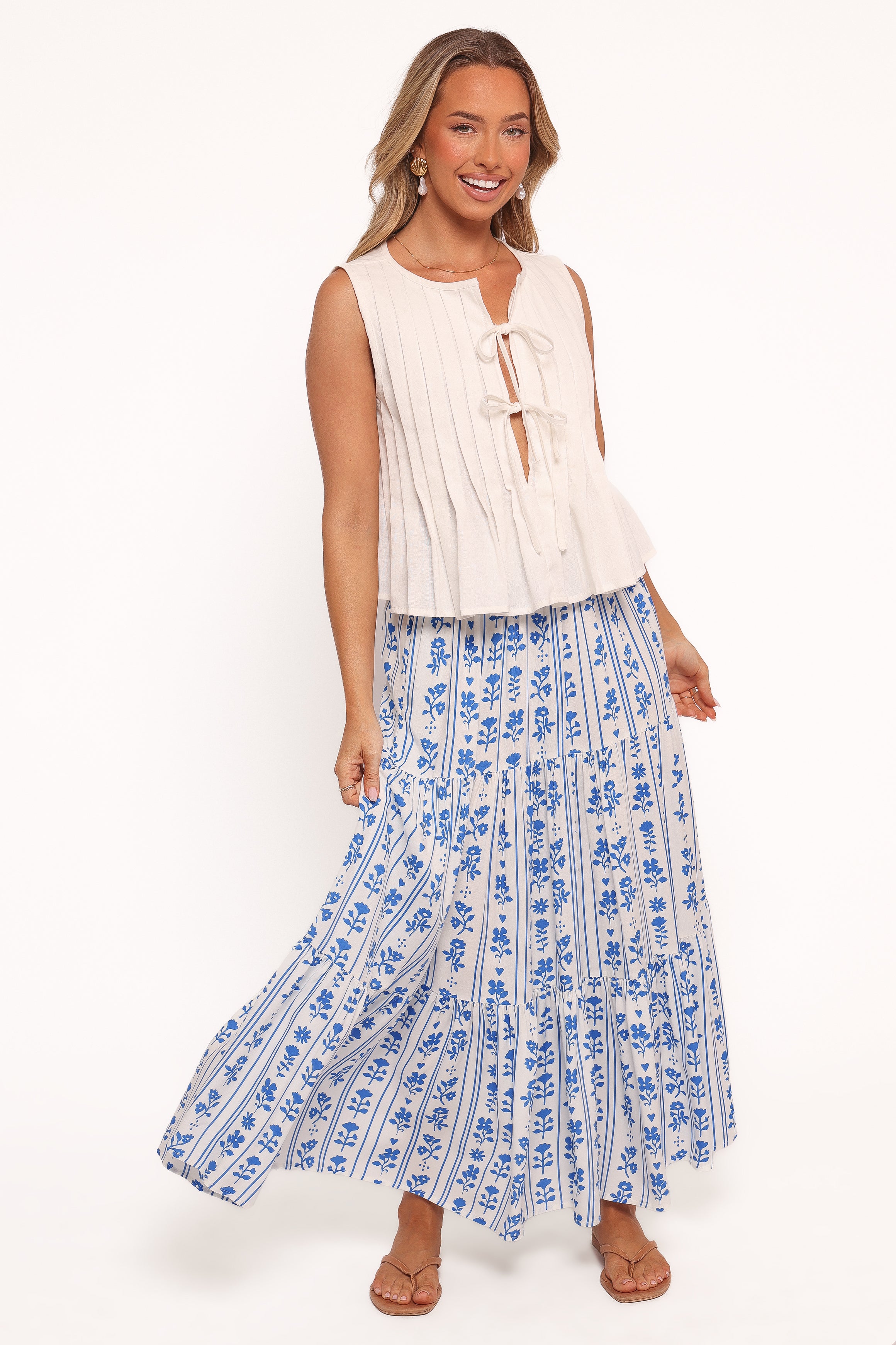 Tula Maxi Skirt - Ninette Floral