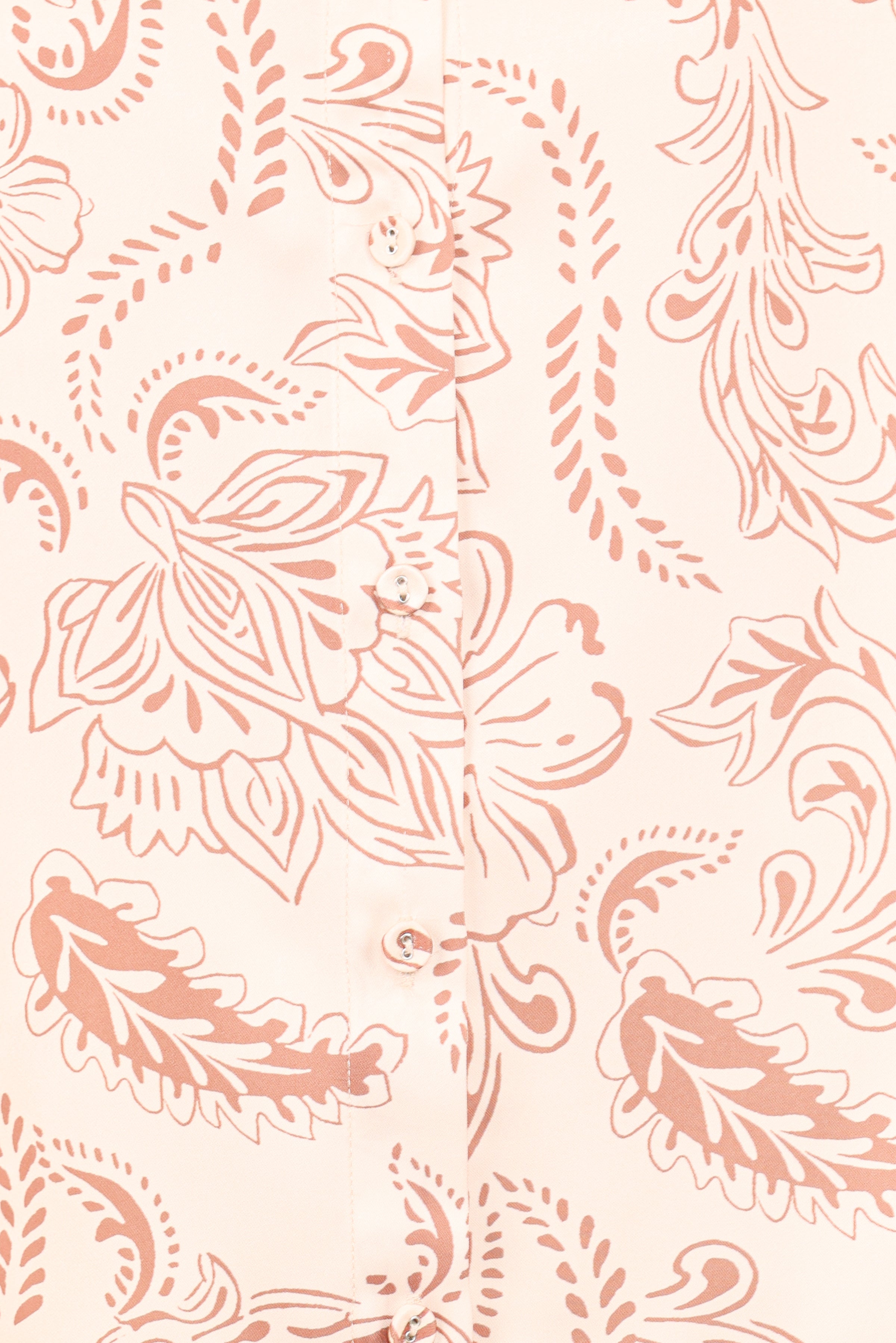 Rosalie Shirt - Brown Paisley